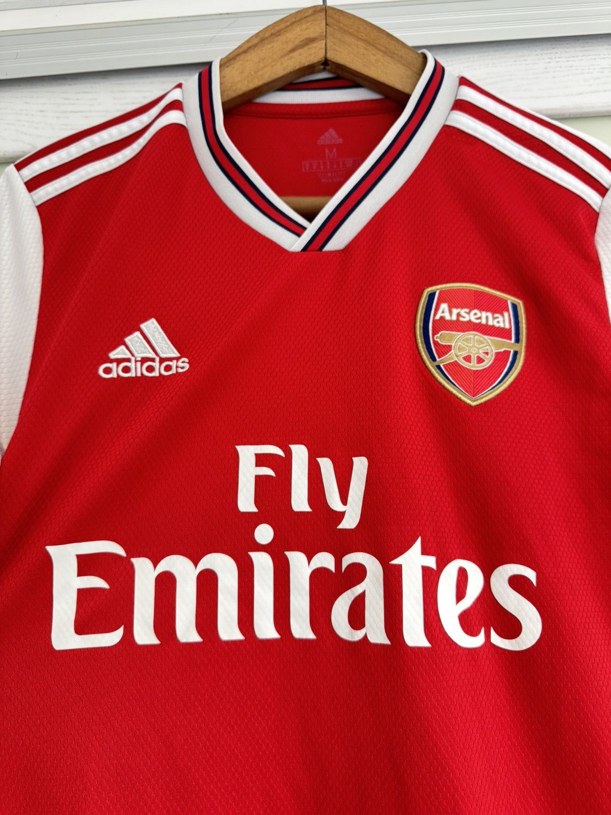 Adidas Arsenal 2019-2020 Home Soccer Jersey Football Kit Shirt Size US M / EU 48-50 / 2 - 6 Thumbnail