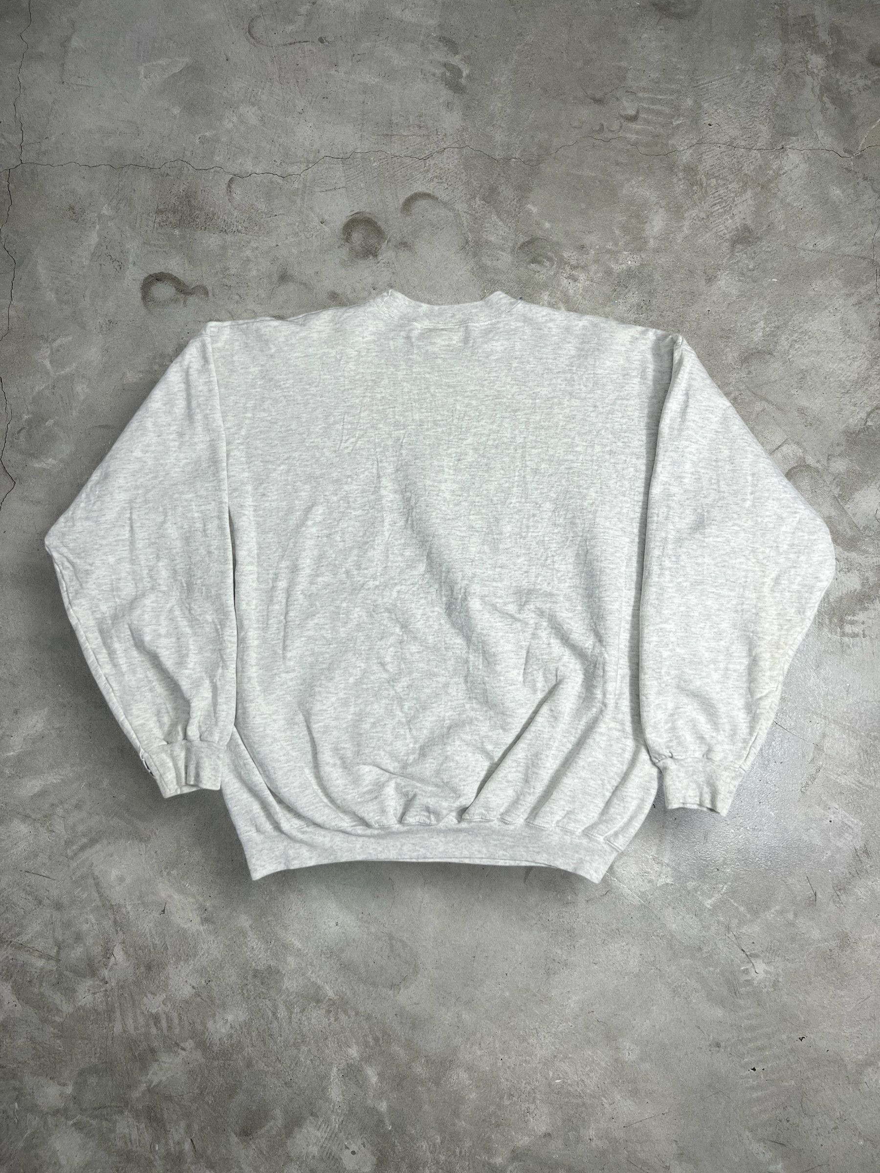 Hanes Vintage 90s Hanes Ultimate Cotton Blank Sweatshirt (L) JK586 Size US L / EU 52-54 / 3 - 8 Thumbnail