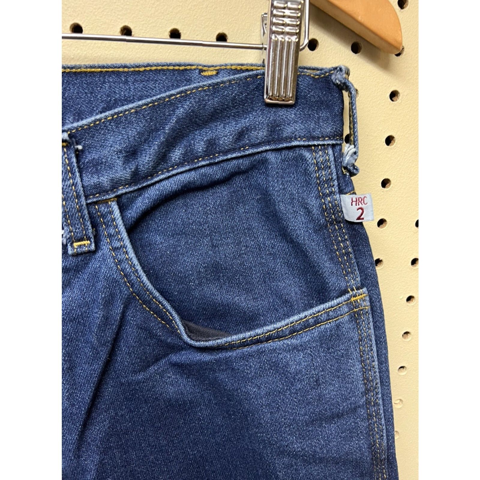 Vintage Tyndale Jeans Men 30x30 FR Flame Resistant 100% Cotton Blue Denim Jeans Regular 30 Inseam Size US 30 / EU 46 - 4 Thumbnail