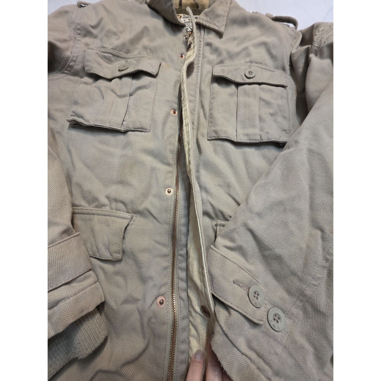 Quicksilver Vintage Quicksilver Mountain & Wave Skate Board Men's Jacket Size US L / EU 52-54 / 3 - 3 Thumbnail