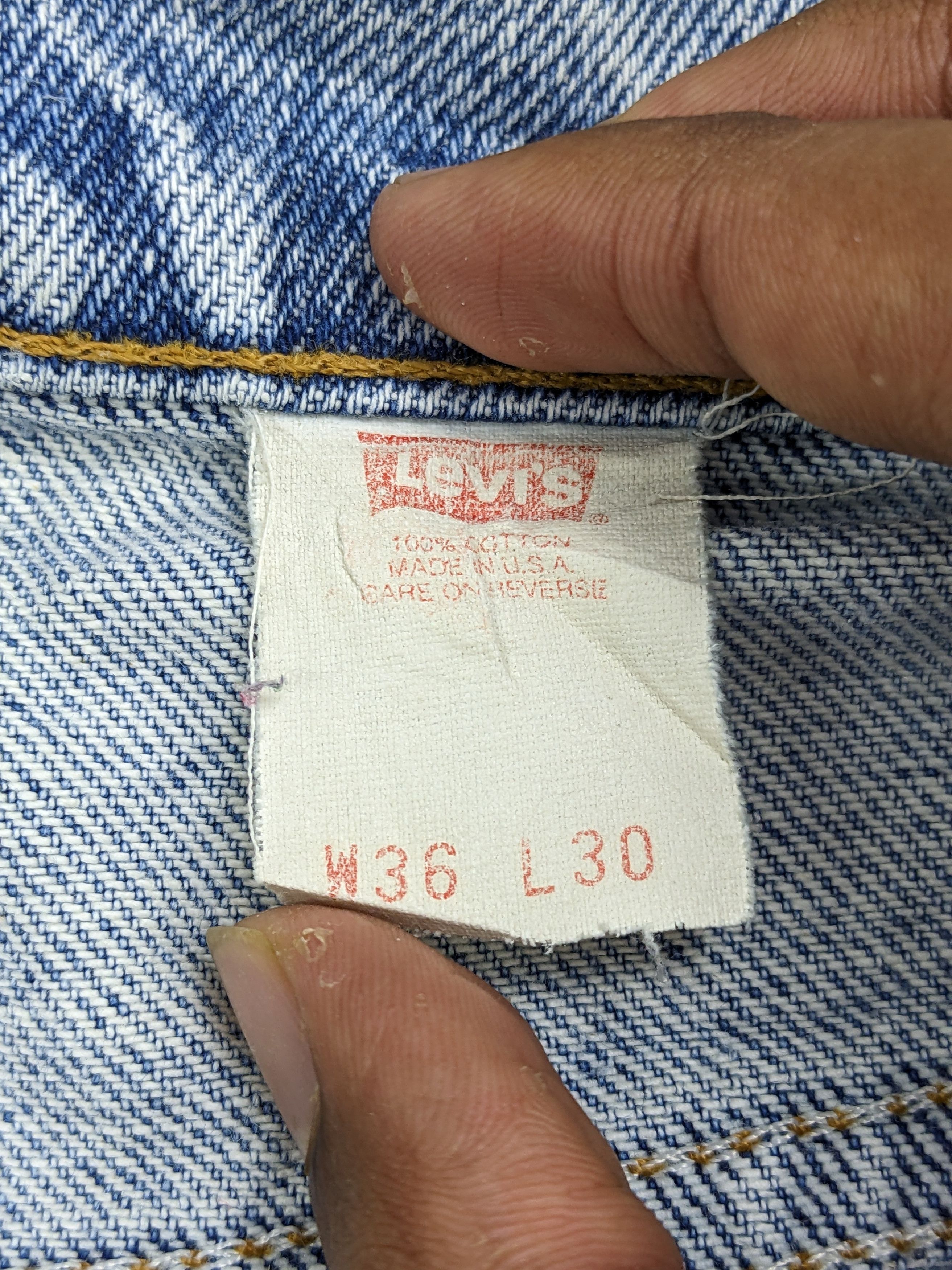 Levi's Vintage 90s Levis 517 Altered Bootcut Jeans DJ0024Z Size US 35 - 5 Thumbnail