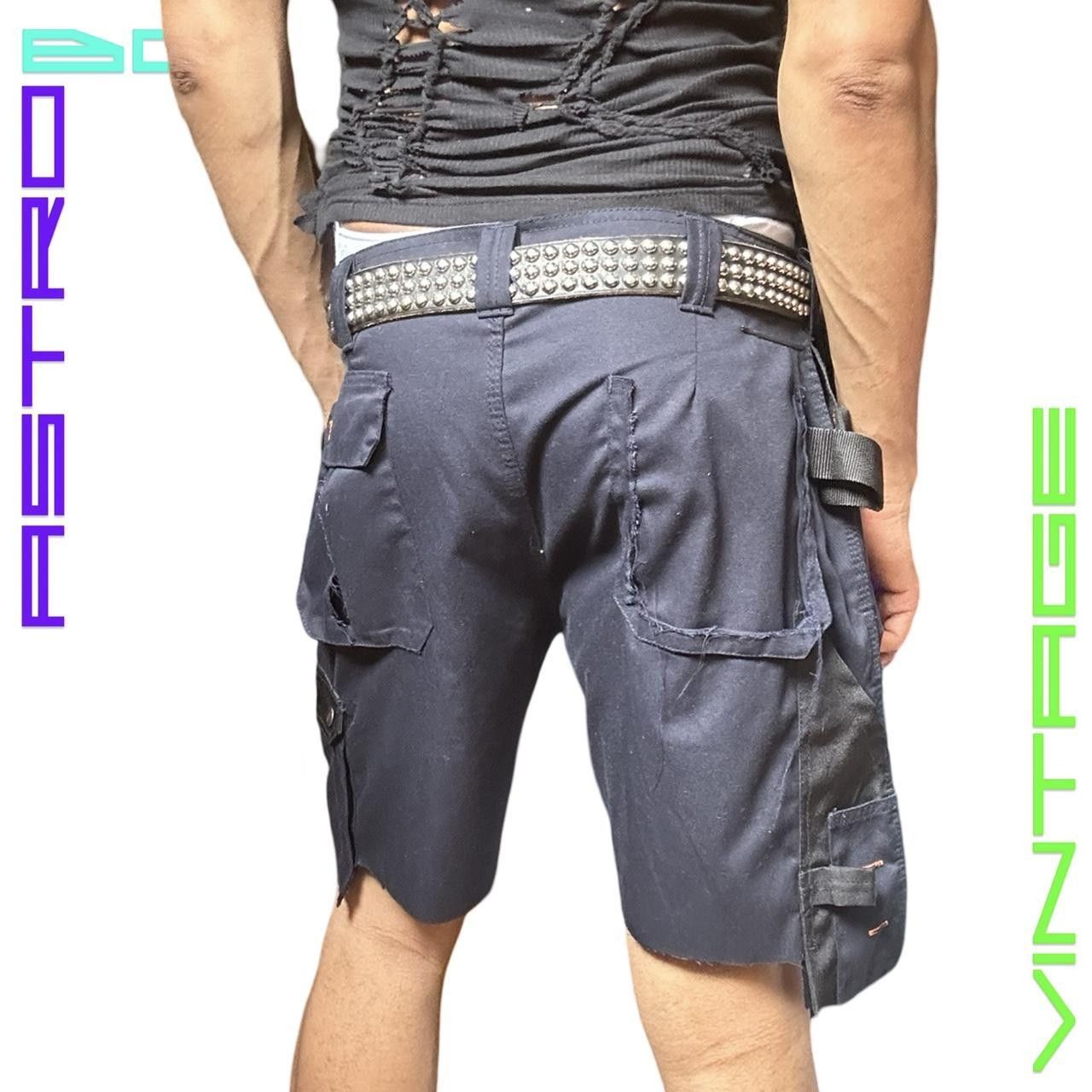 Other ASTROBOI* Blue Carpenters Utility Cargo Shorts - 34" Size US 34 / EU 50 - 5 Thumbnail
