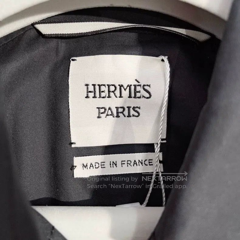 Hermes Hermes Black oversized shirt Size XXS / US 00 / IT 34 - 3 Thumbnail