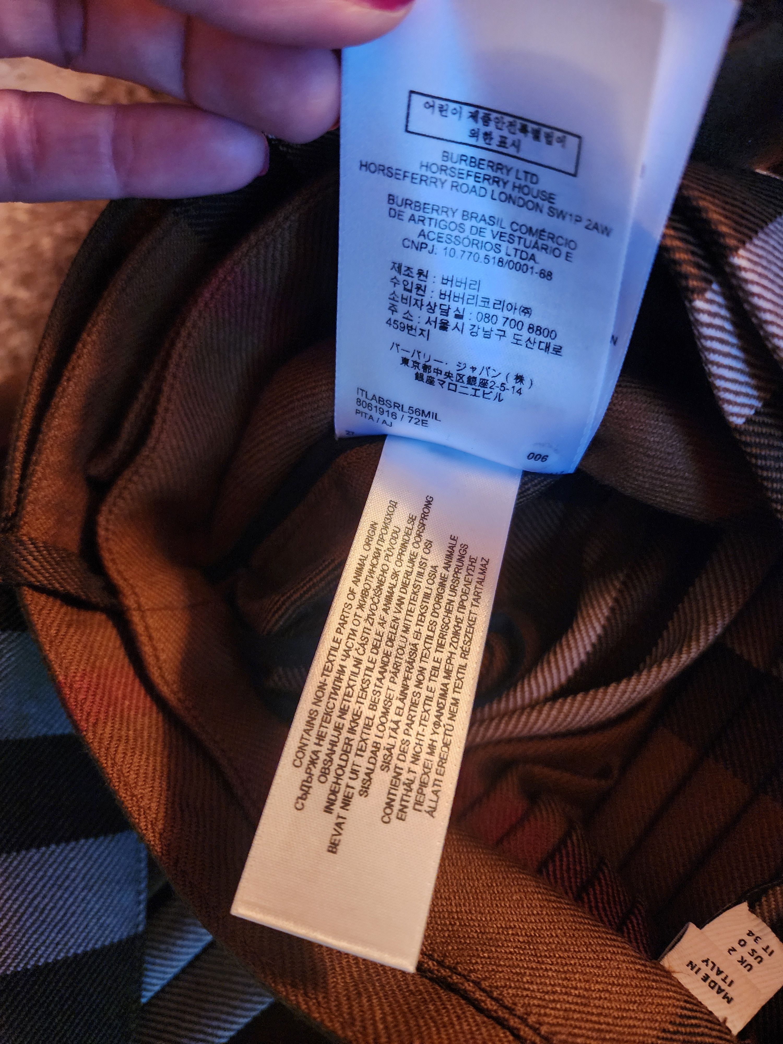Burberry Burberry plaid skirt Size 25" / US 0 / IT 36 - 6 Thumbnail