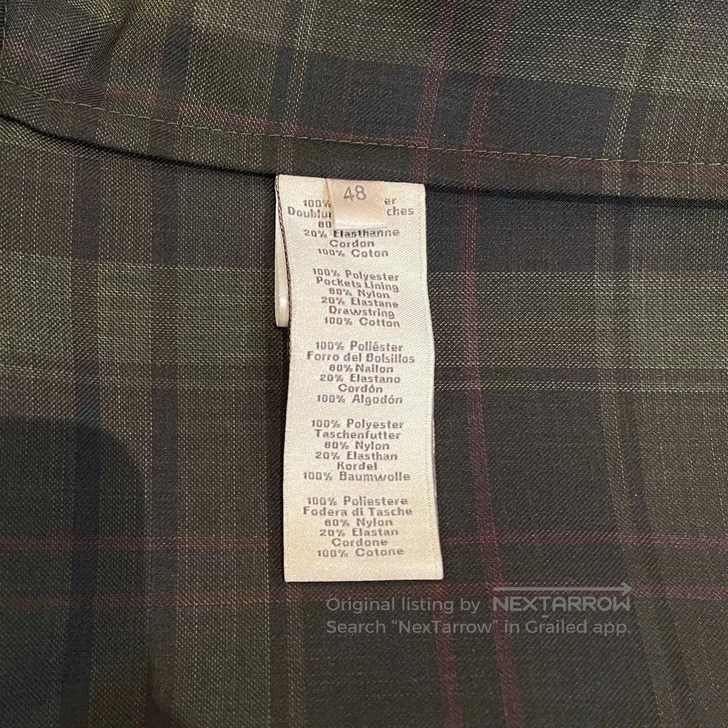 Hermes Hermès Plaid Short. Size US M / EU 48-50 / 2 - 8 Thumbnail