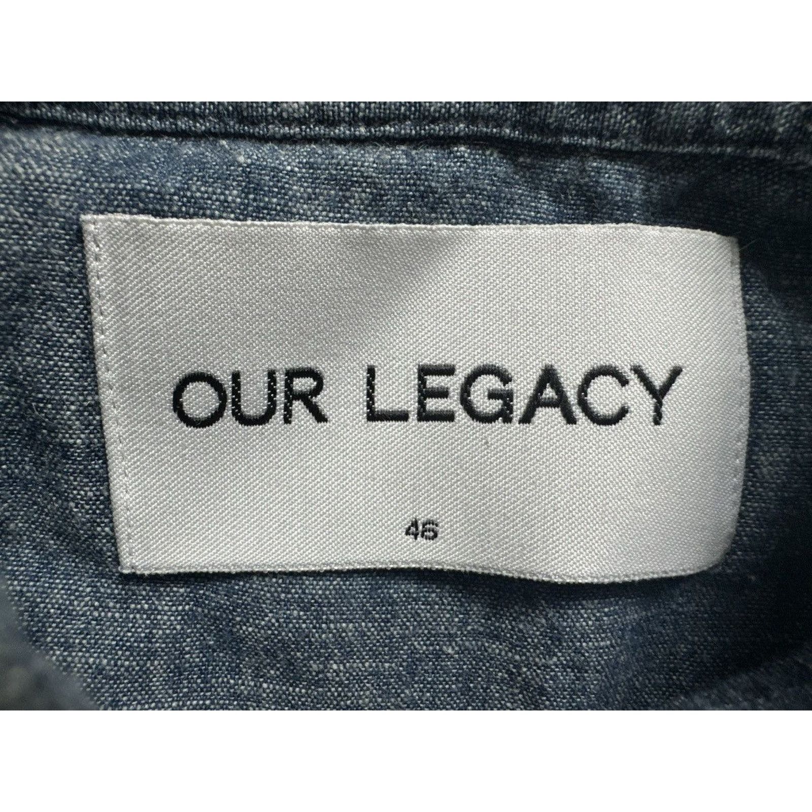Our Legacy Our Legacy Hamp Oxford shirt Size US S / EU 44-46 / 1 - 2 Thumbnail