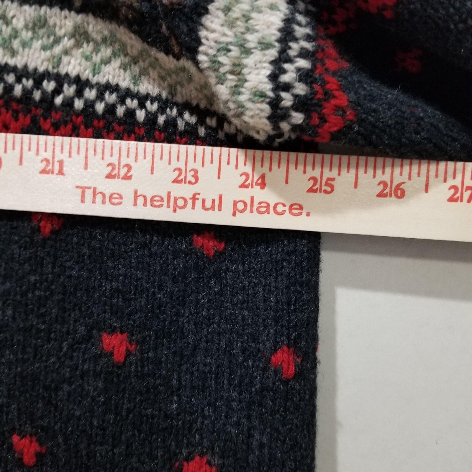 Lauren Ralph Lauren Lauren Ralph Lauren Sweater Mens 2X Fair Isle Hand Knit Size US XXL / EU 58 / 5 - 5 Thumbnail
