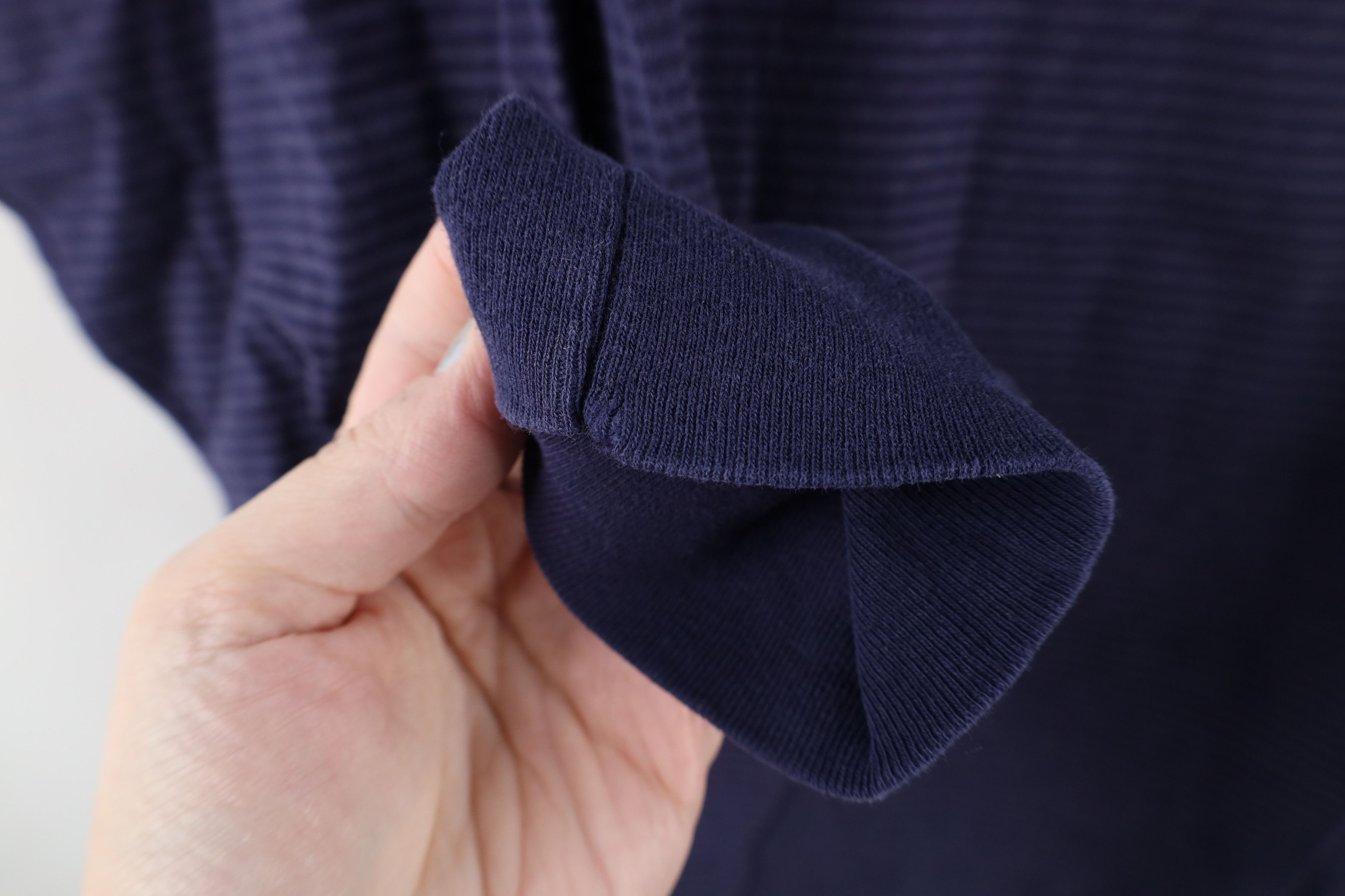 Vintage Vintage 90s Streetwear Long Sleeve Henley T-Shirt Blue Size US XL / EU 56 / 4 - 4 Thumbnail