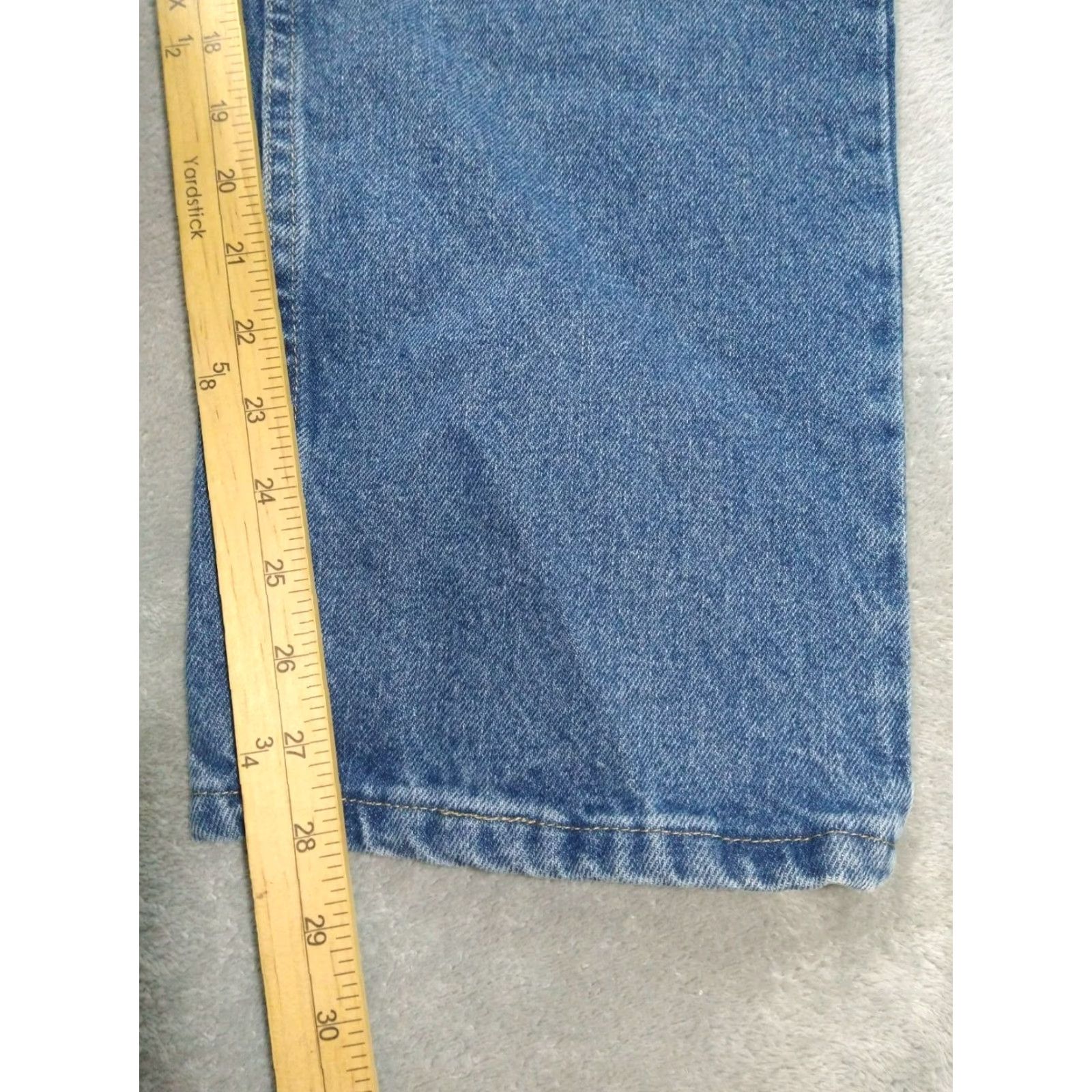 Wrangler Wrangler Jeans Mens 36x29 Blue Denim Regular Fit 5 Star Premium Dark Wash Size US 36 / EU 52 - 5 Thumbnail