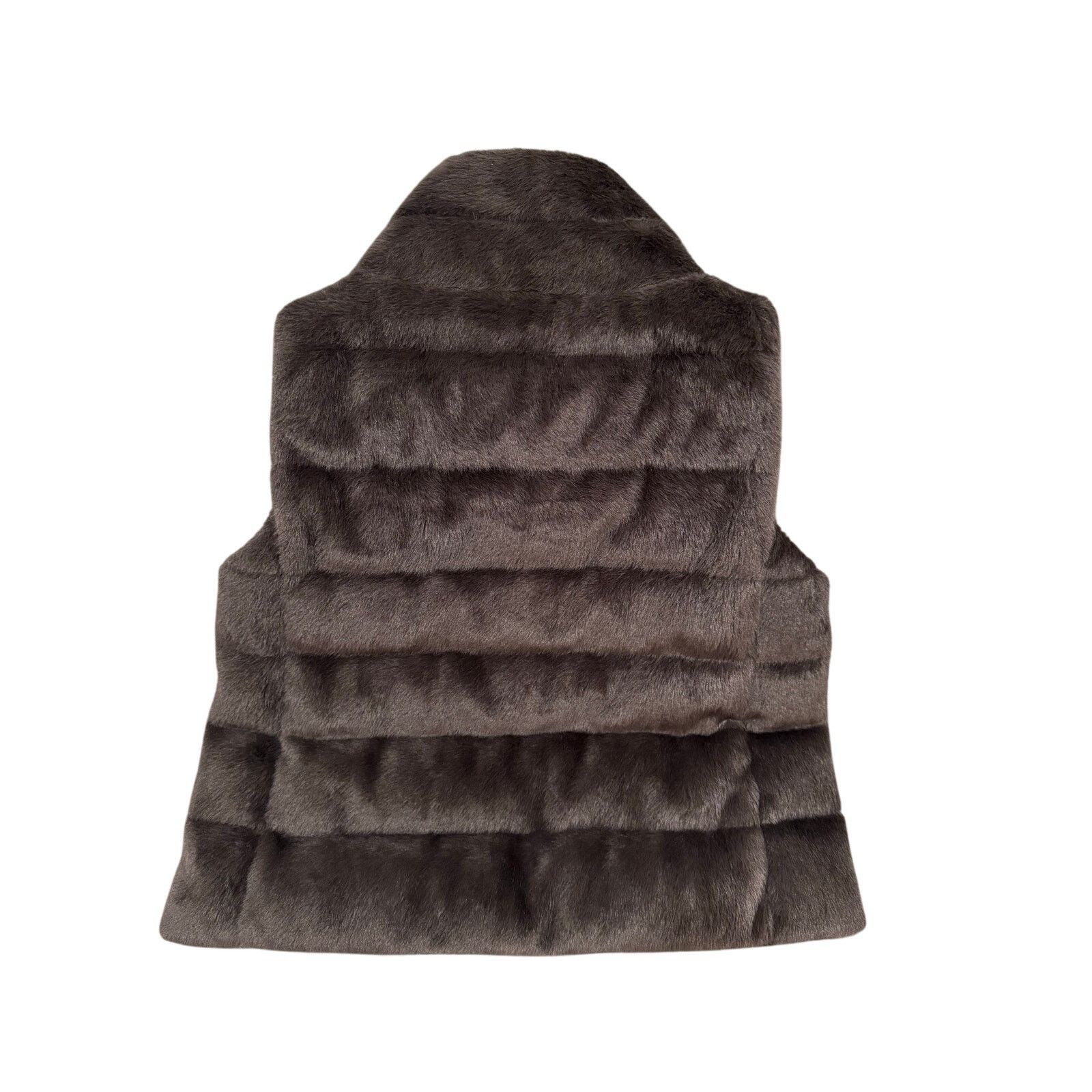 Herno Herno Brown Fur Front Down Vest Women’s sz. 44 Size L / US 10 / IT 46 - 2 Thumbnail