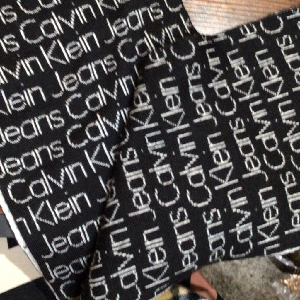 Calvin Klein Calvin Klein Jean Monogram Logo Wool Scarf Size ONE SIZE - 2 Thumbnail