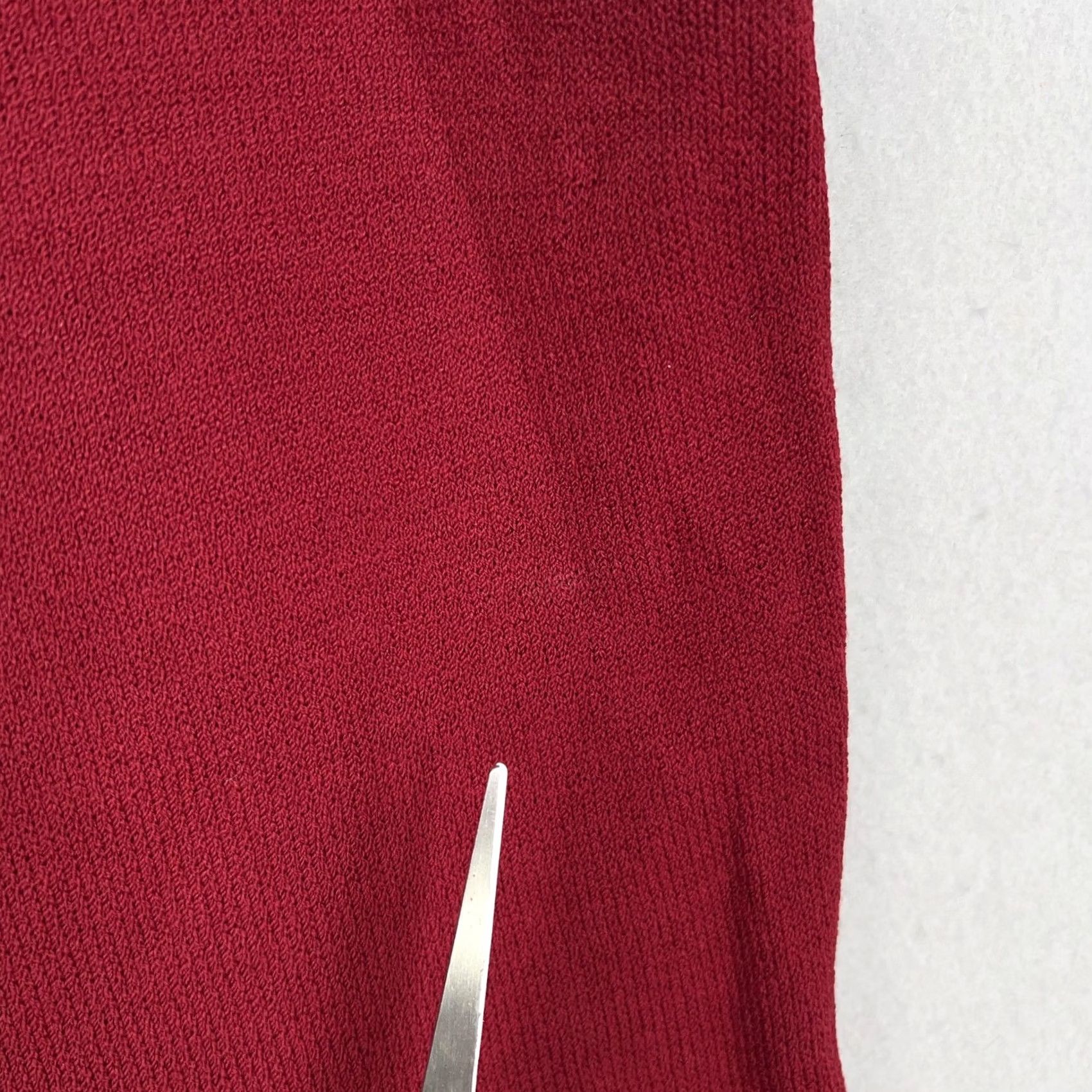 St. John St John Sweater Tank Womens Medium Red Santana Knit Minimal Capsule Luxe USA Size M / US 6-8 / IT 42-44 - 4 Thumbnail