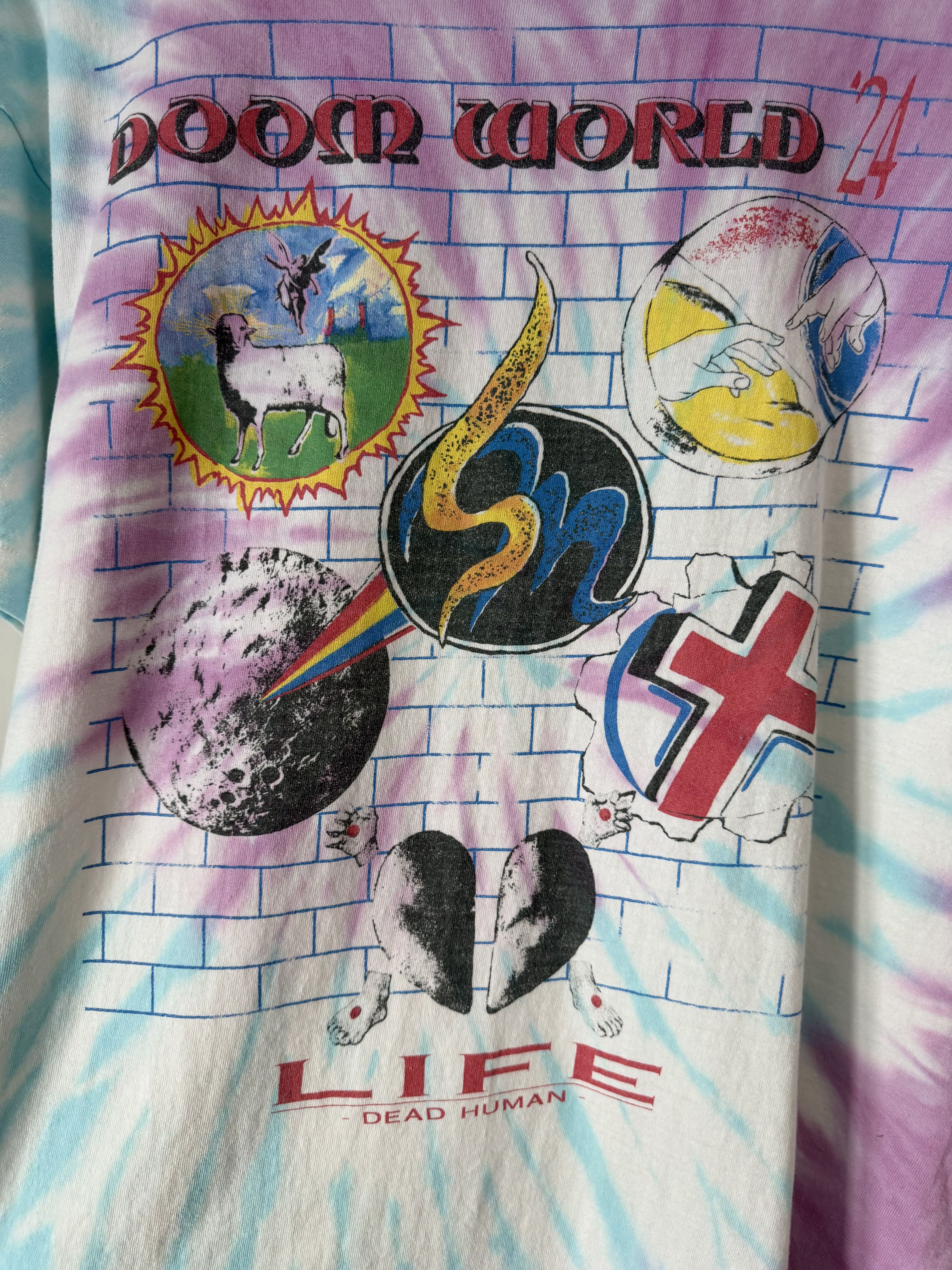 Saint Michael Saint Michael Lastman Doom World Tie Dye Tee Size US M / EU 48-50 / 2 - 3 Thumbnail