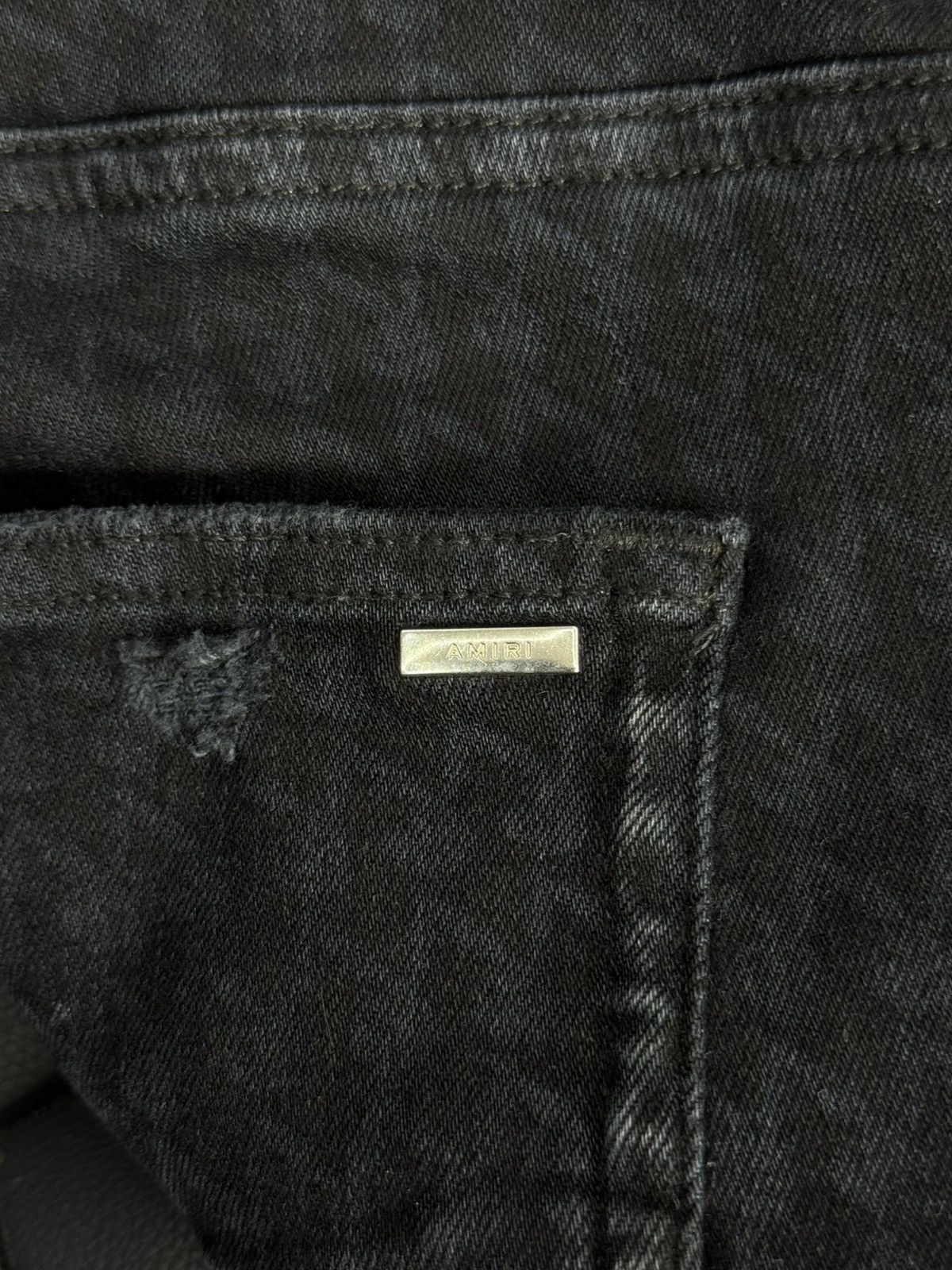 Amiri × Playboy Amiri x Playboy Bunny Logo Black Skinny Jeans Size 33 Size US 33 - 11 Thumbnail