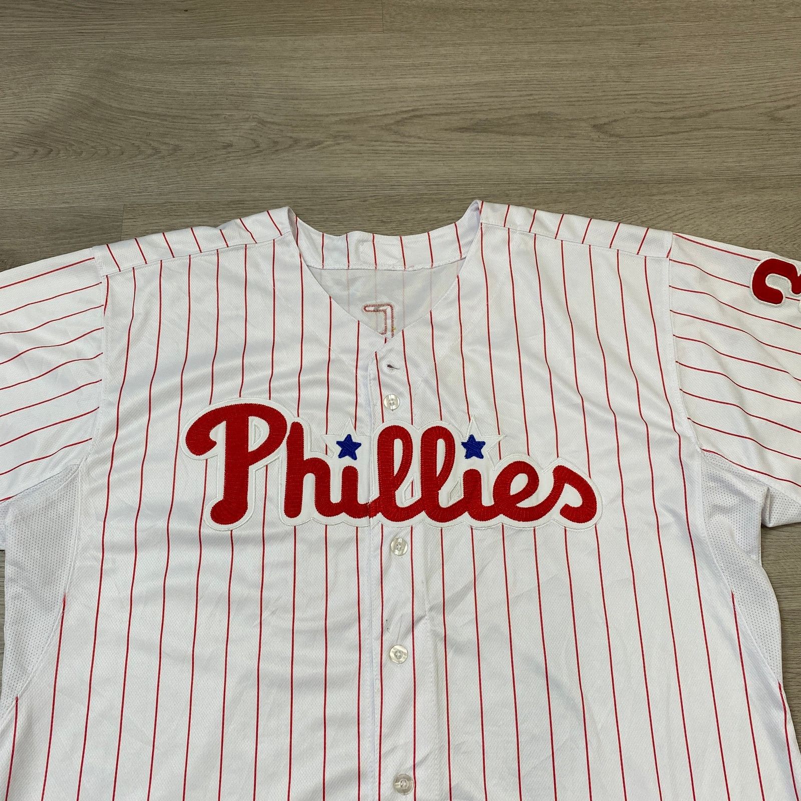 Majestic Authentic Majestic Coolbase Philadelphia Phillies Jersey LEE Size US XL / EU 56 / 4 - 2 Thumbnail