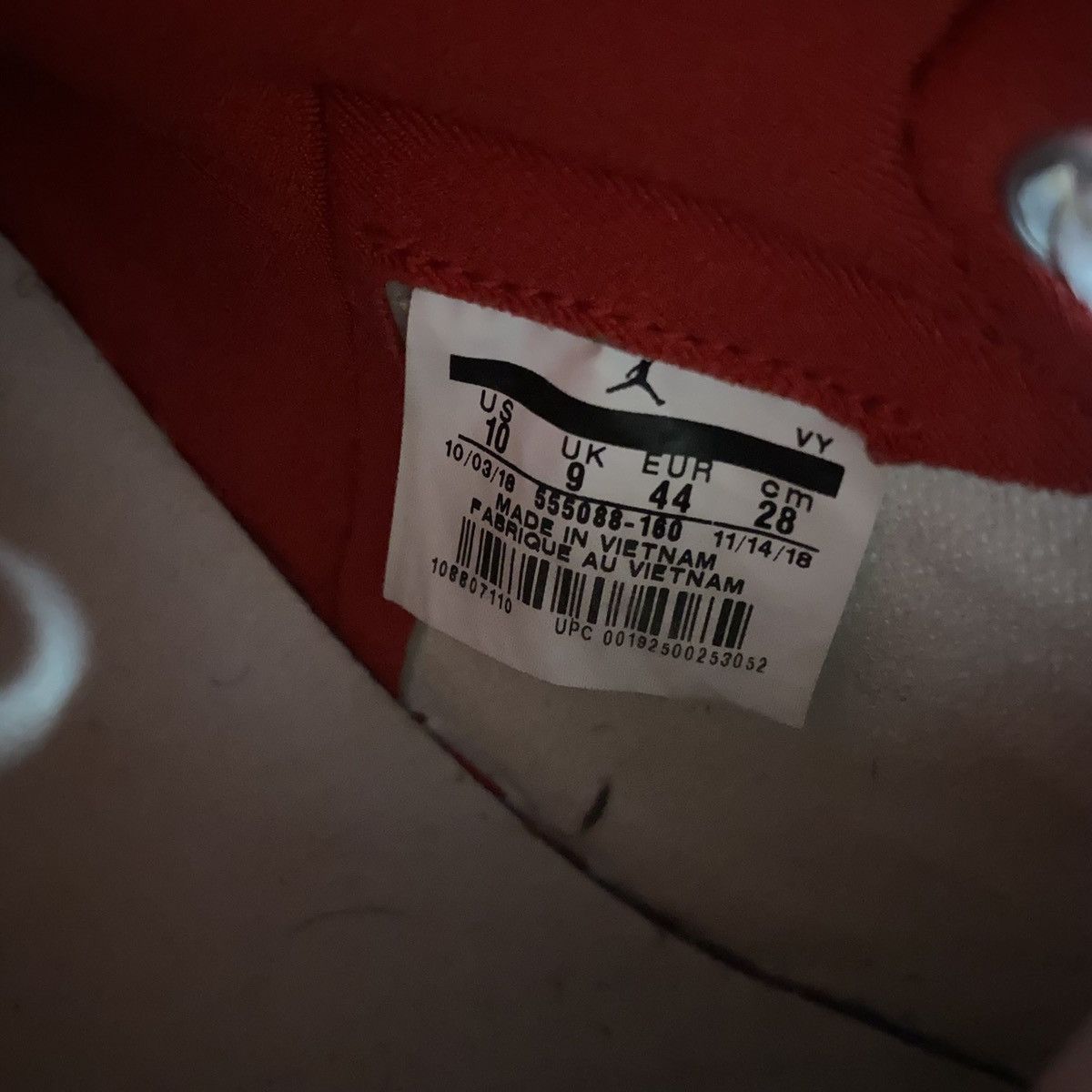 Jordan Brand × Nike Jordan 1 High Gym Red “Phantom” Size US 10 / EU 43 - 7 Thumbnail
