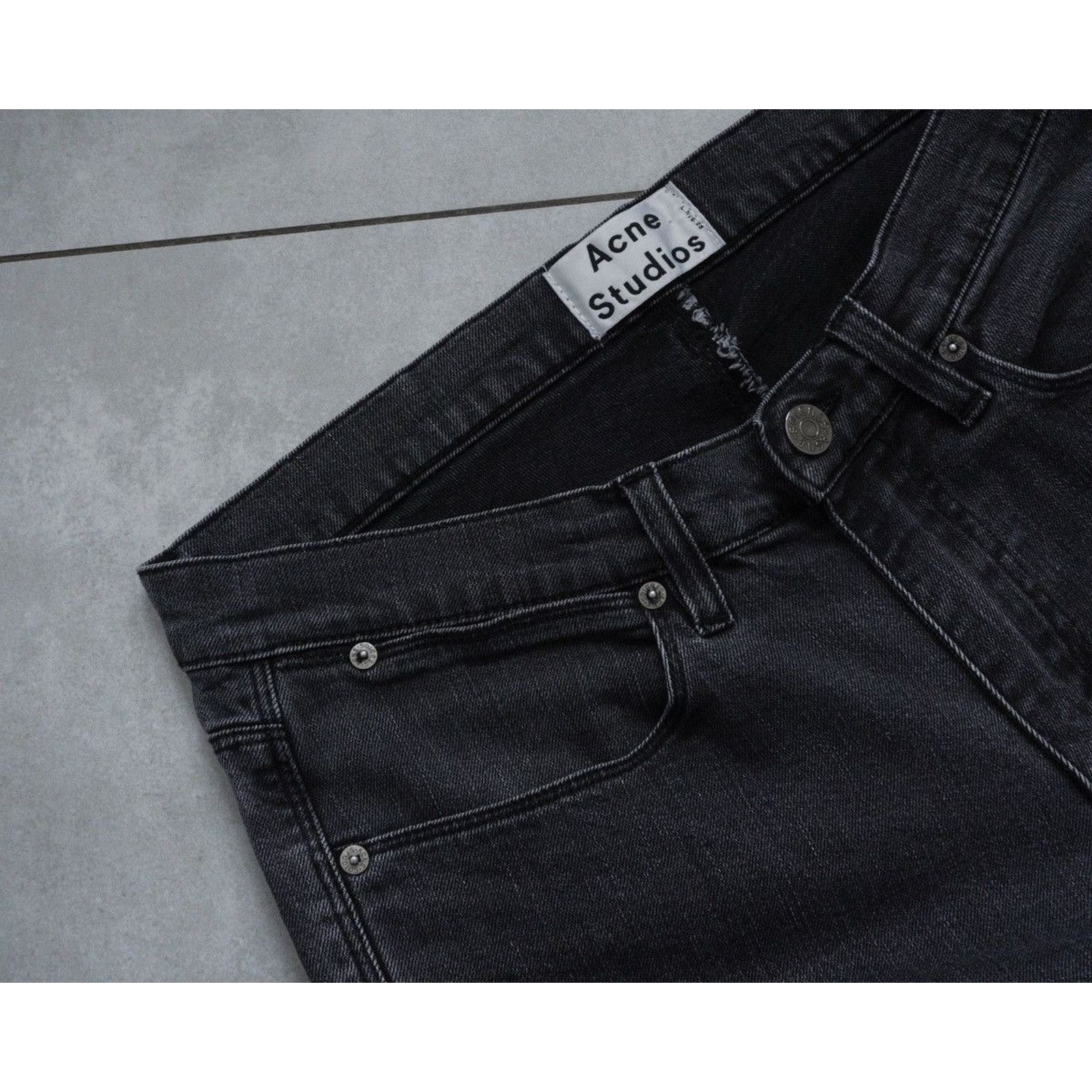 Acne Studios Acne studios max used cash grey jeans pants Size US 30 / EU 46 - 7 Thumbnail