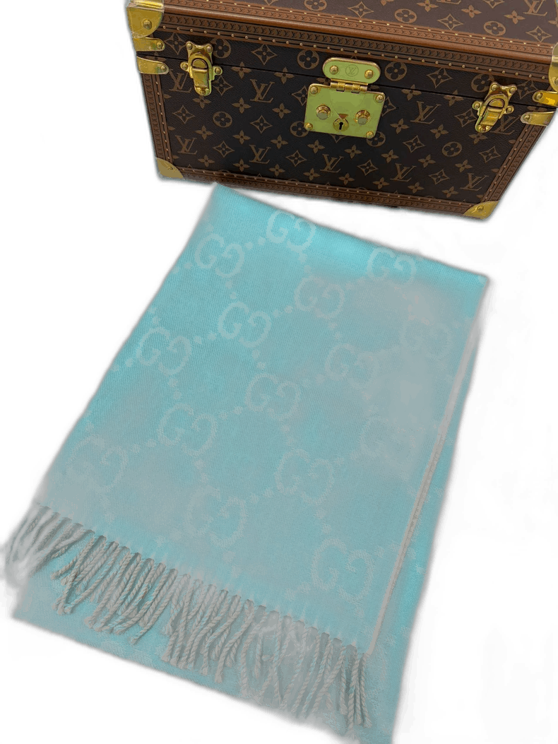 Gucci Gucci Double-Sided Logo Print Scarf Size ONE SIZE - 1 Thumbnail