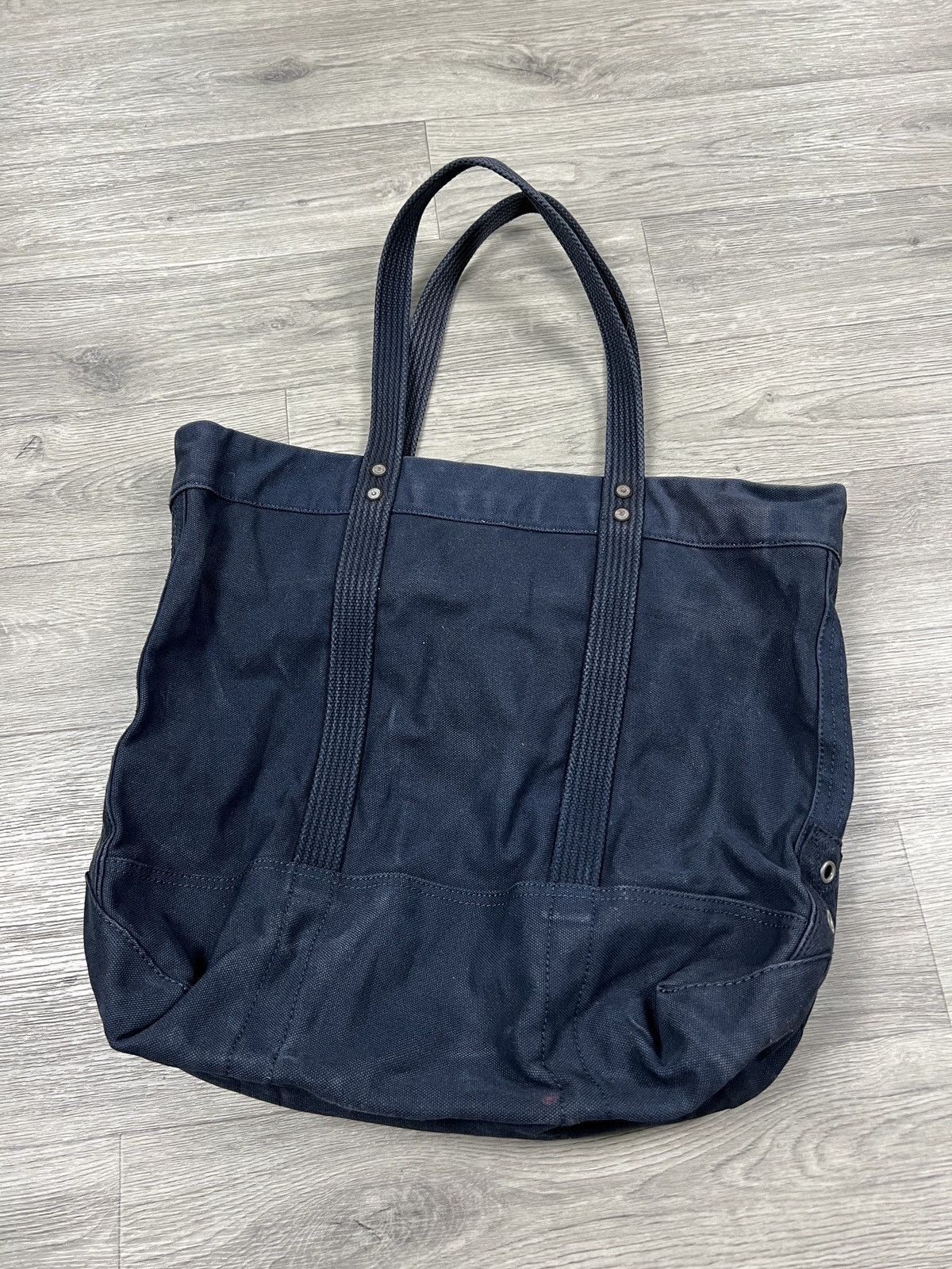 Polo Ralph Lauren Faded Polo Ralph Lauren Big Pony Canvas Tote Bag Mens Size ONE SIZE - 5 Thumbnail