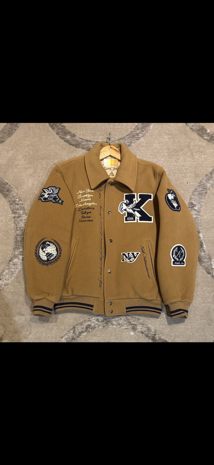 Kith Kith coaches jacket dorado Size US L / EU 52-54 / 3 - 2 Thumbnail