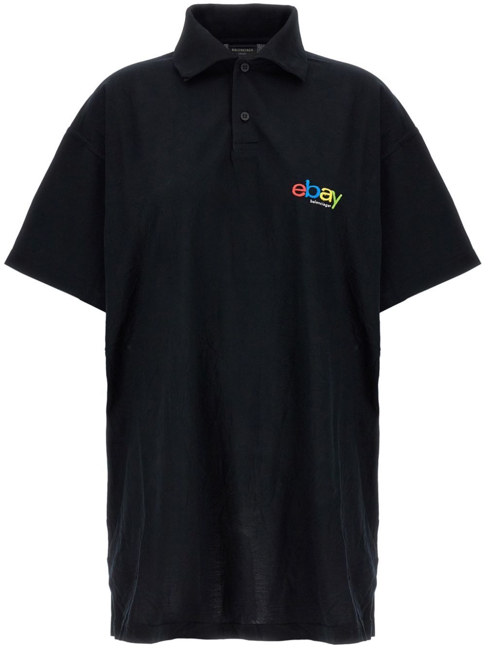 Balenciaga × eBay o1s1rm0825 Ebay Polo Shirt in Black Size US S / EU 44-46 / 1 - 1 Thumbnail
