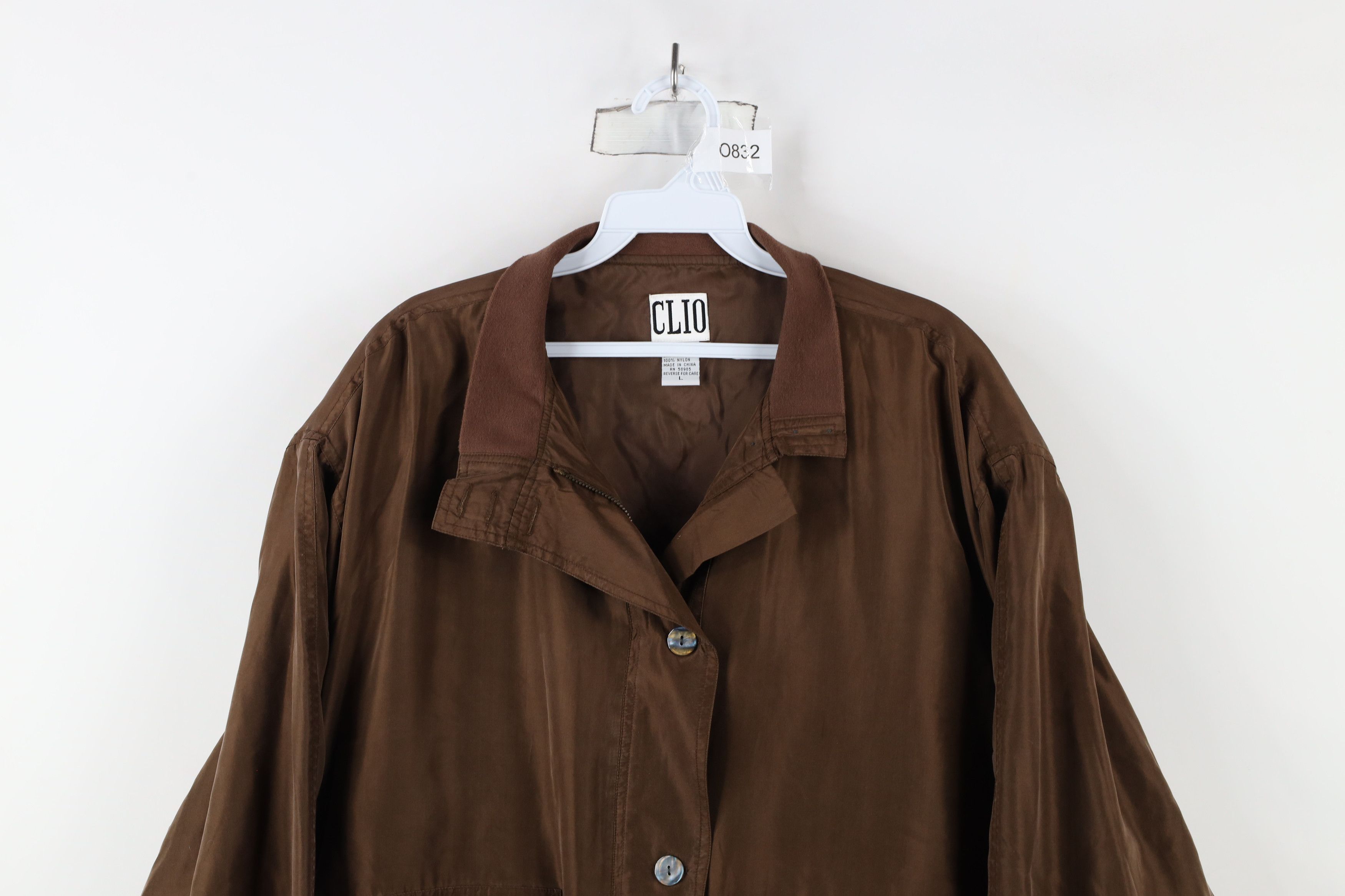 Vintage Vintage 90s Streetwear Cafe Racer Bomber Jacket Brown Size L / US 10 / IT 46 - 2 Thumbnail