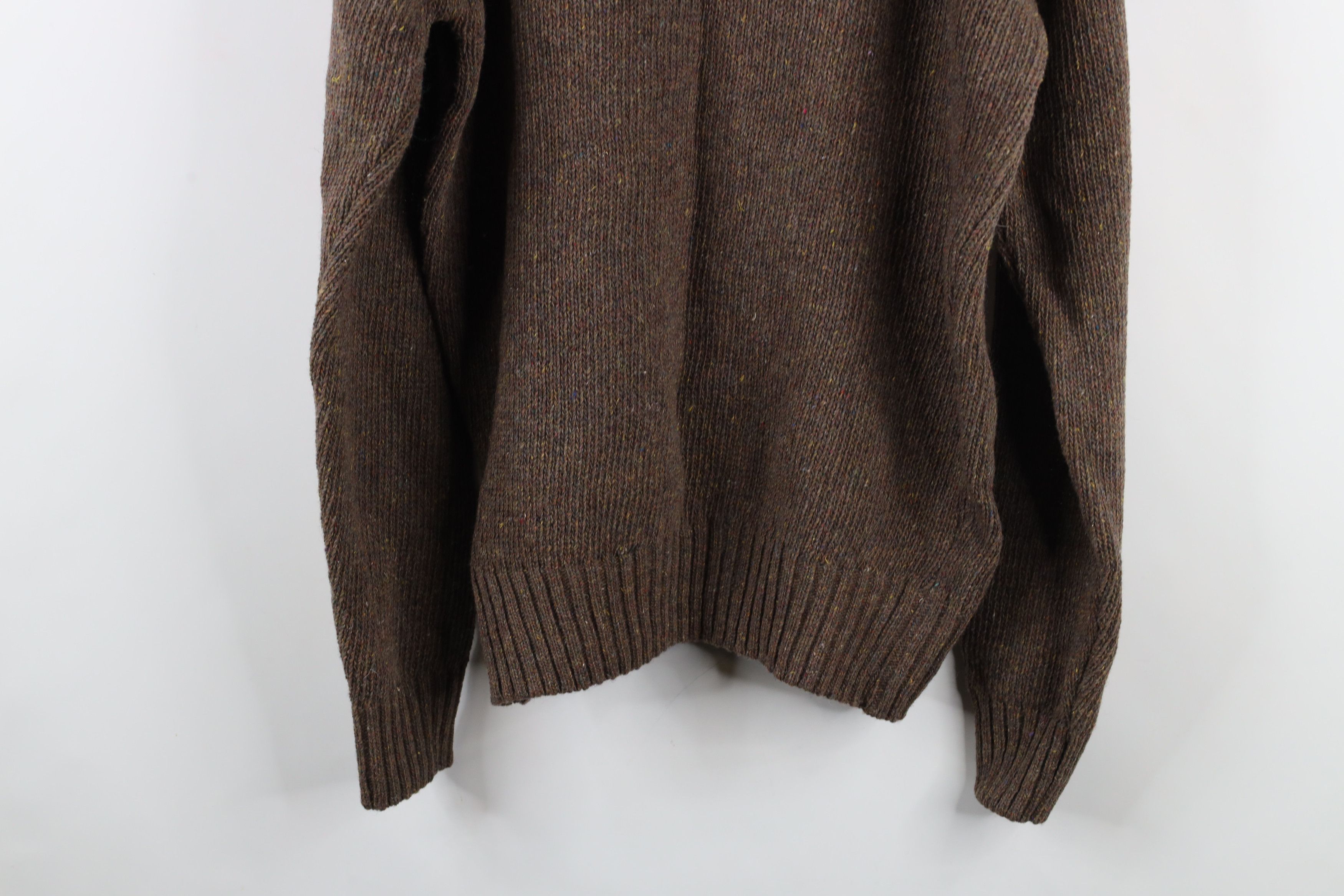 Vintage Vintage 90s Streetwear Rainbow Fleck Wool Blend Knit Sweater Size US S / EU 44-46 / 1 - 9 Thumbnail