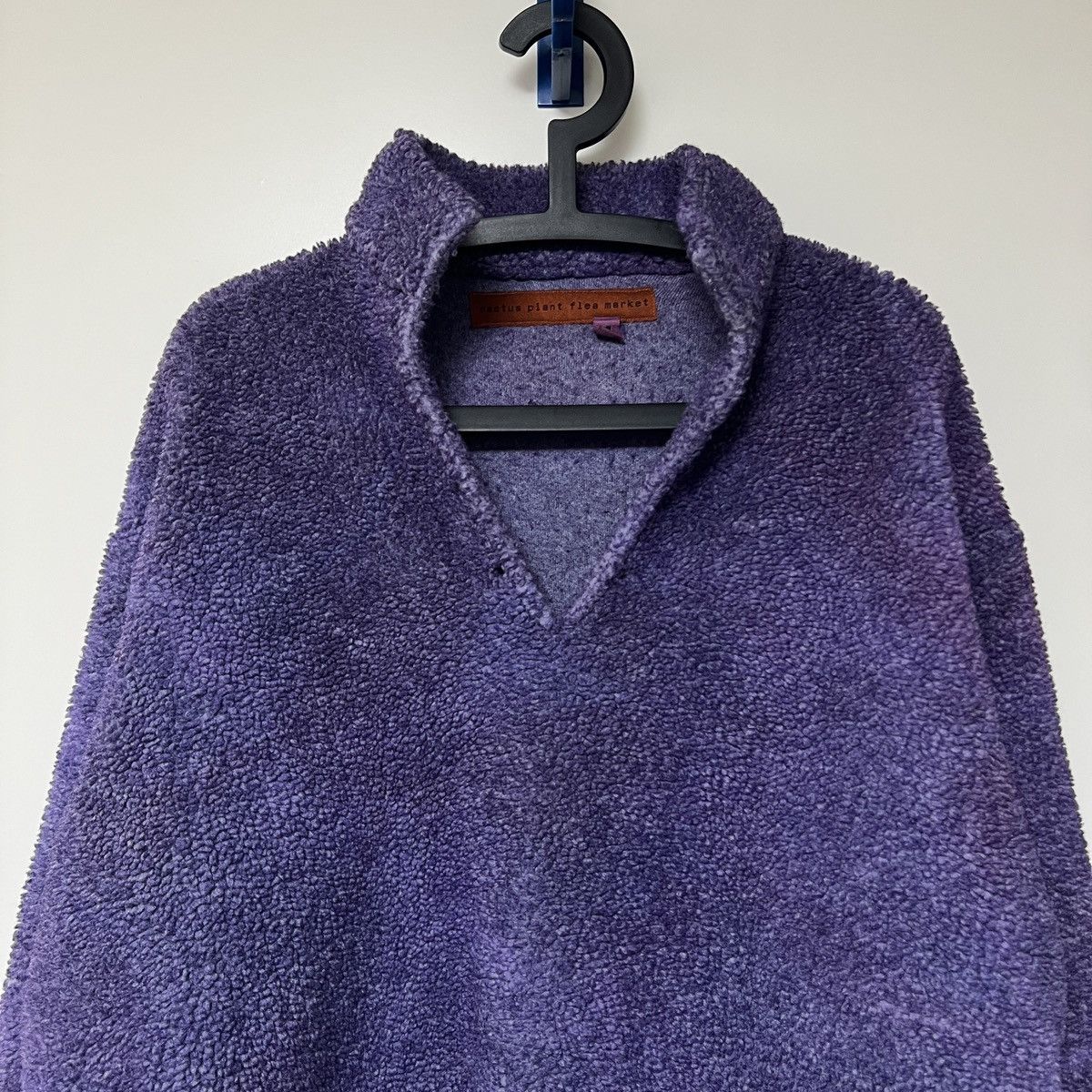 Cactus Plant Flea Market CPFM Rave Cowboy Fleece Pullover (Grape Purple) Size US L / EU 52-54 / 3 - 2 Thumbnail