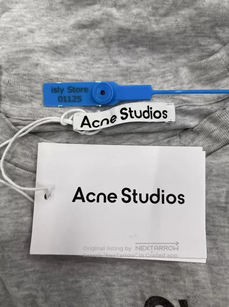 Acne Studios Acne Studios Letter print casual round neck short sleeve r Size XXS / US 00 / IT 34 - 5 Thumbnail