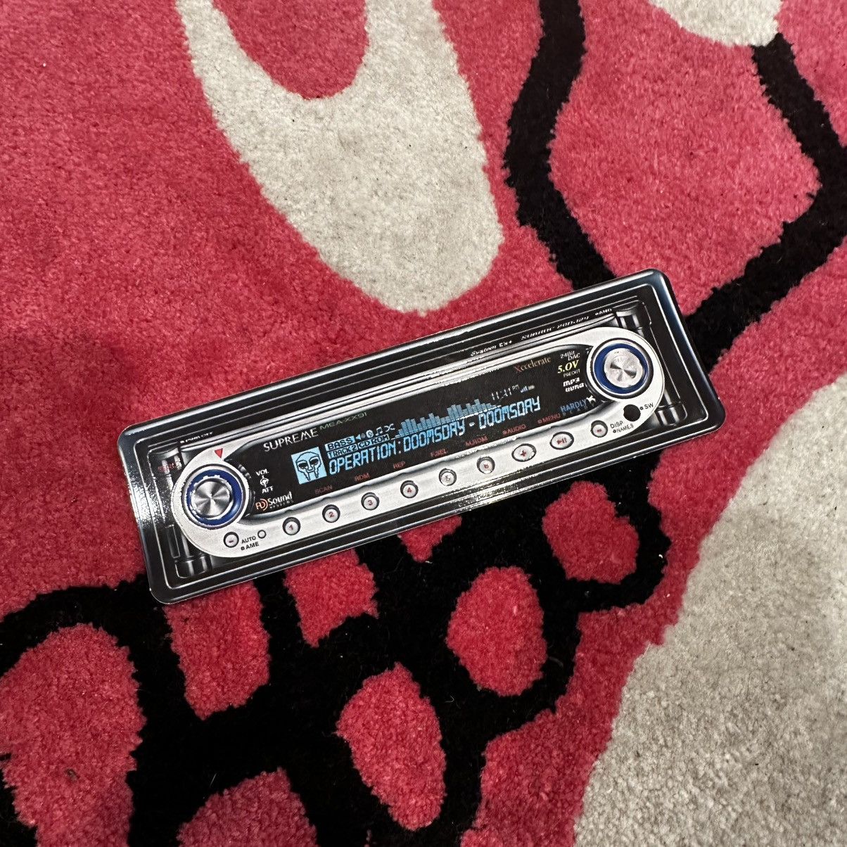 Supreme MF Doom Receiver Sticker