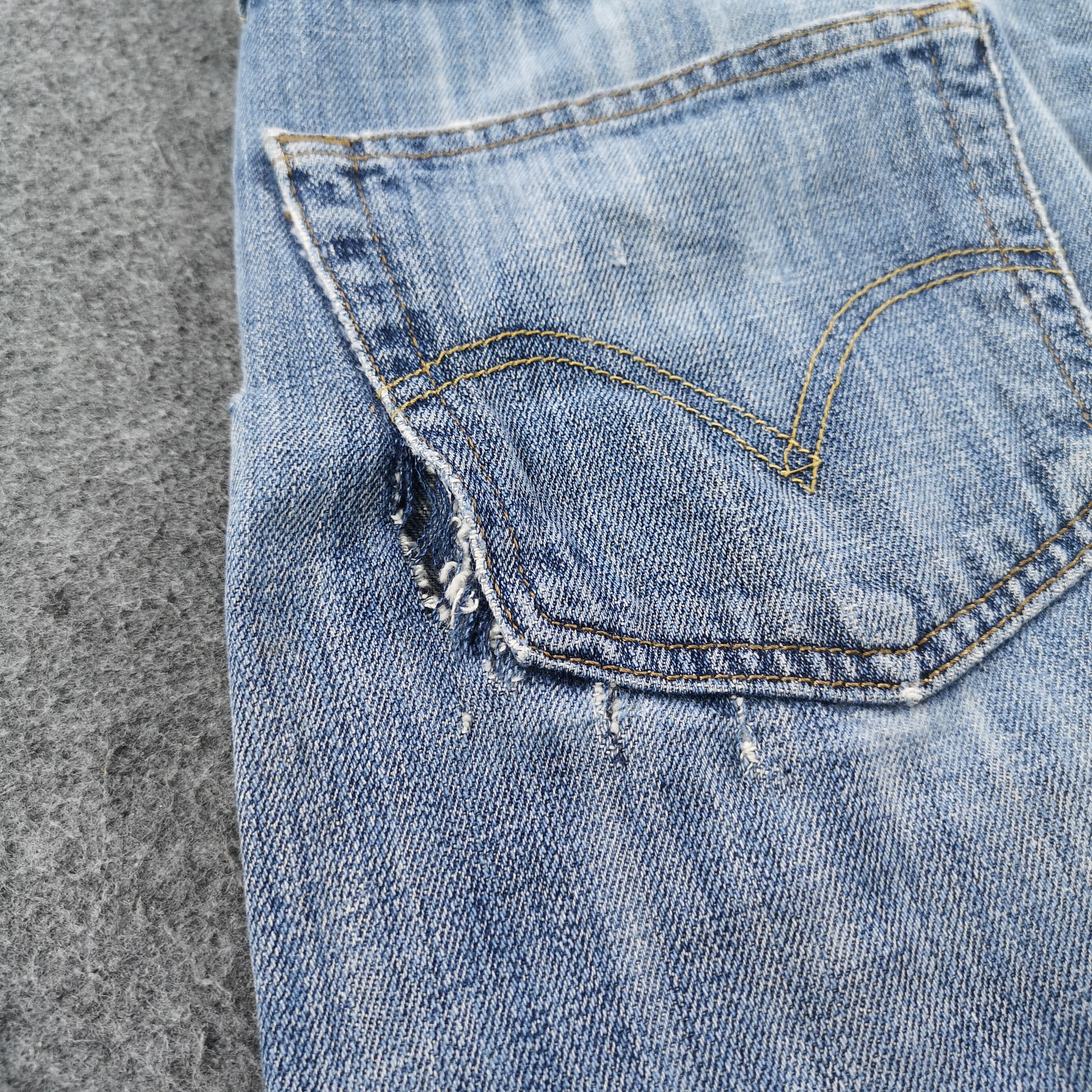 Levi's Vintage Distress Levis 501 Jeans - JM1065 Size US 34 / EU 50 - 8 Thumbnail