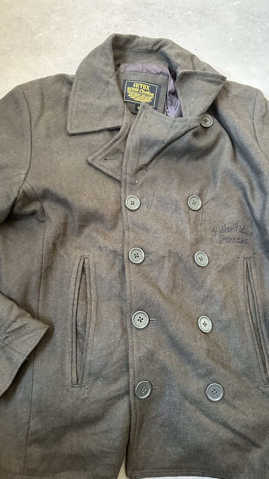 Japanese Brand THE ETBX JAPANESE ARMY JACKET Size 38R - 2 Thumbnail
