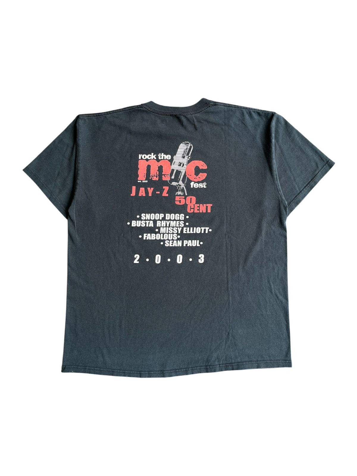 Rap Tees 2003 Jay Z ft 50 Cent Raptees Size US XL / EU 56 / 4 - 2 Thumbnail