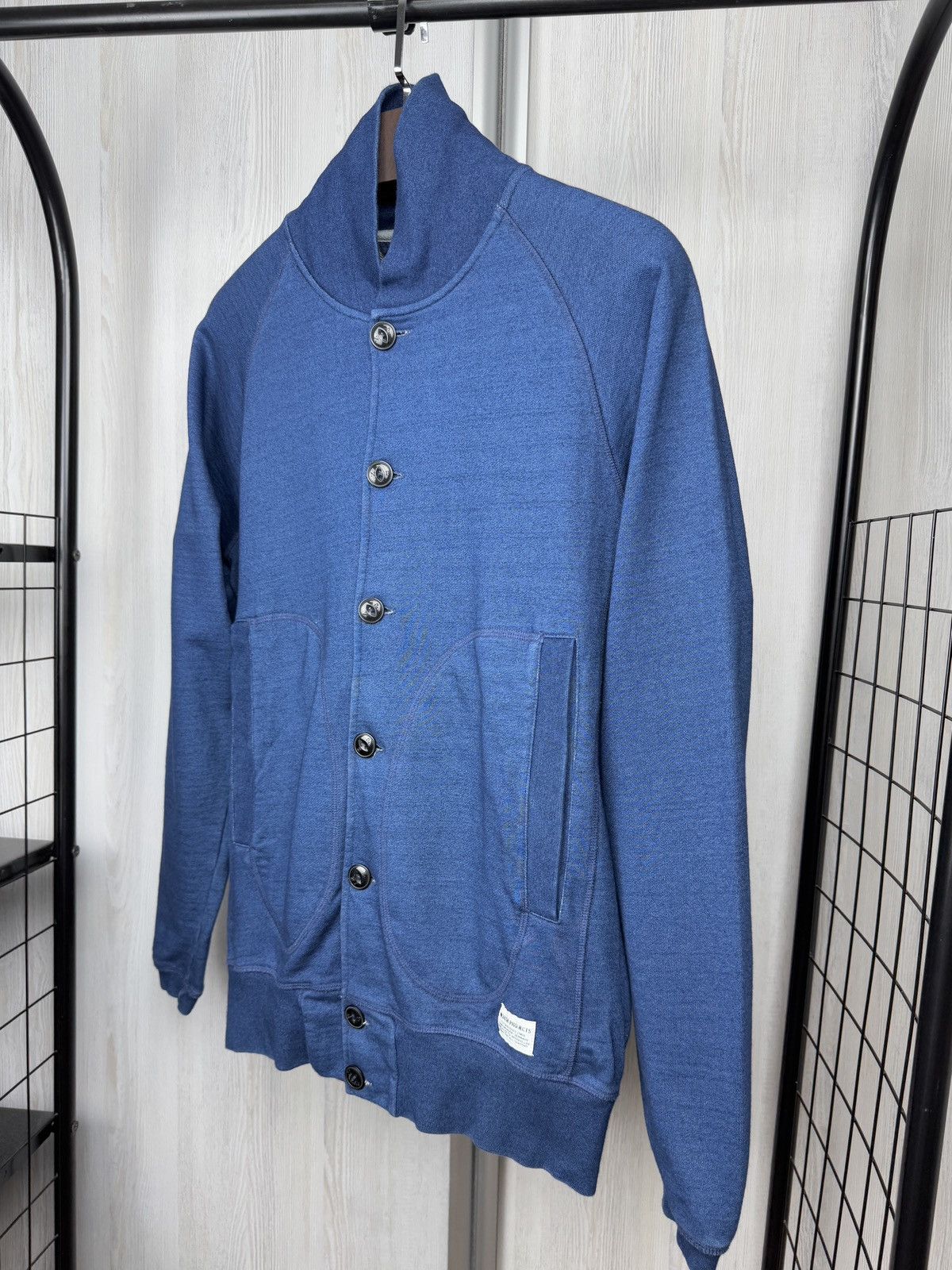 Norse Projects Norse Projects vintage blue cotton cardigan bomber jacket Size US S / EU 44-46 / 1 - 6 Thumbnail
