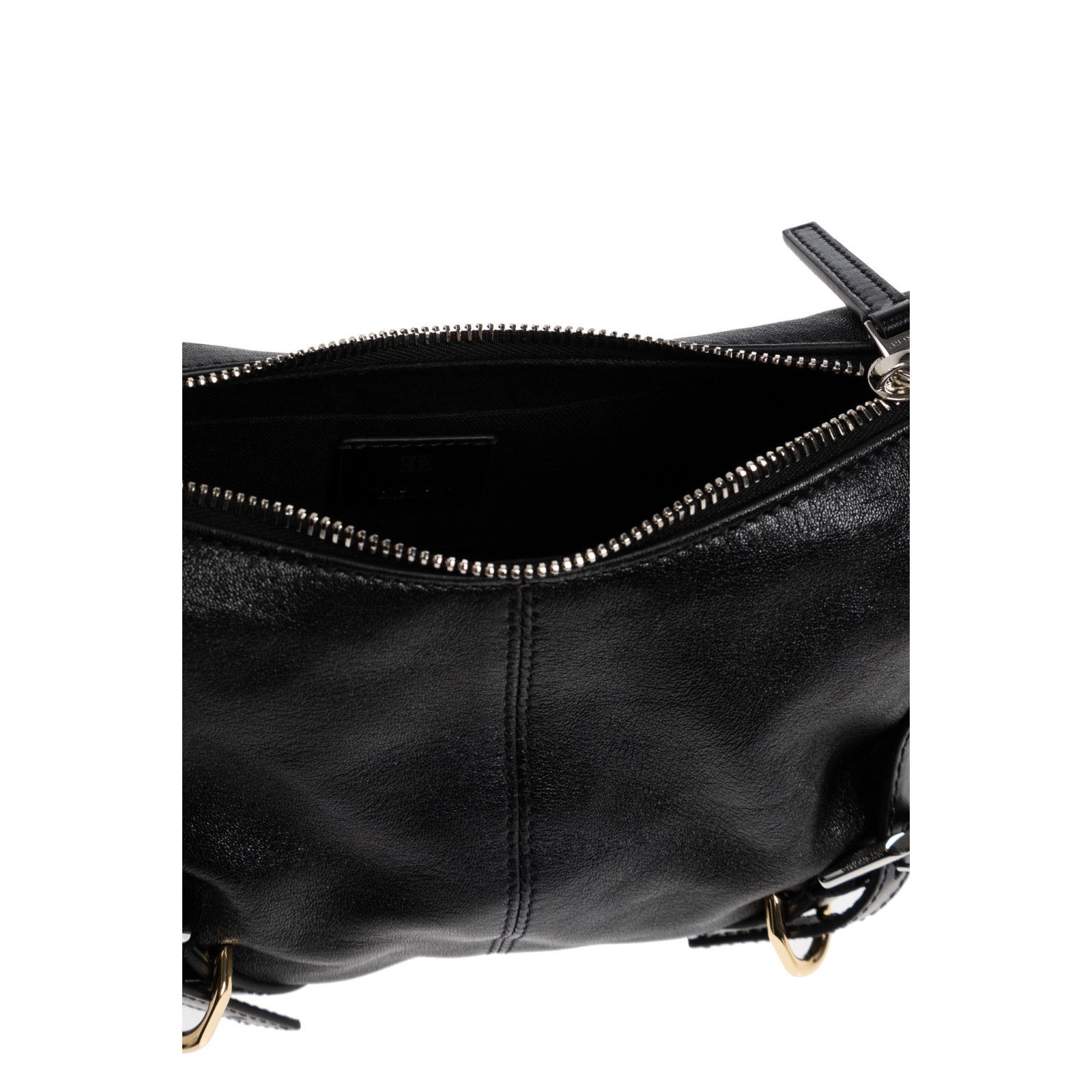 Givenchy GIVENCHY Small Voyou Black Leather Shoulder Bag New And Auth Size ONE SIZE - 4 Thumbnail