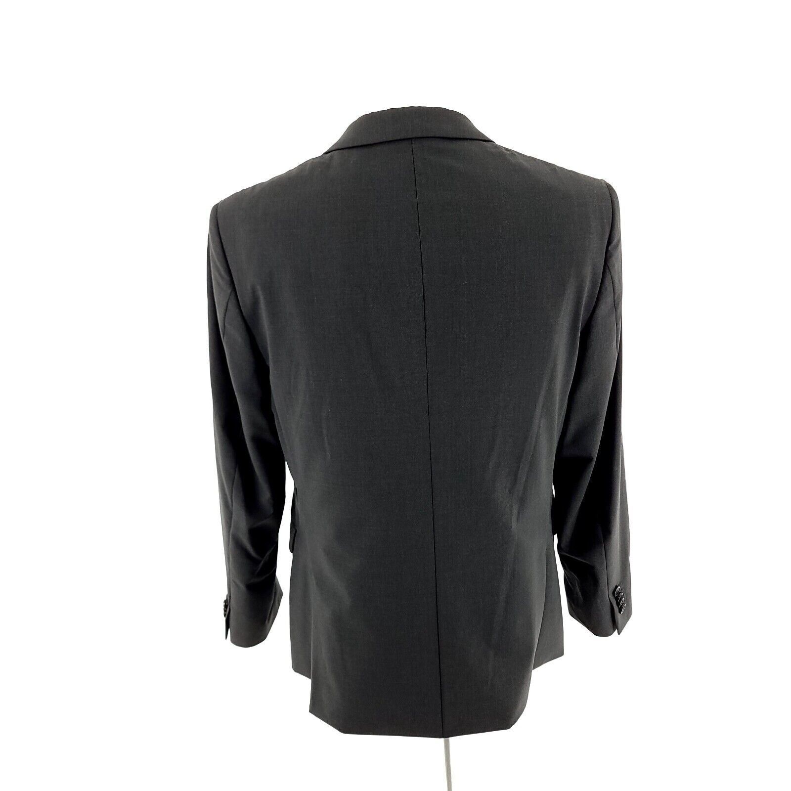 Banana Republic DAMAGED Banana Republic Marzotto Super 120s Wool 2 Button Bl Size 38S - 8 Thumbnail