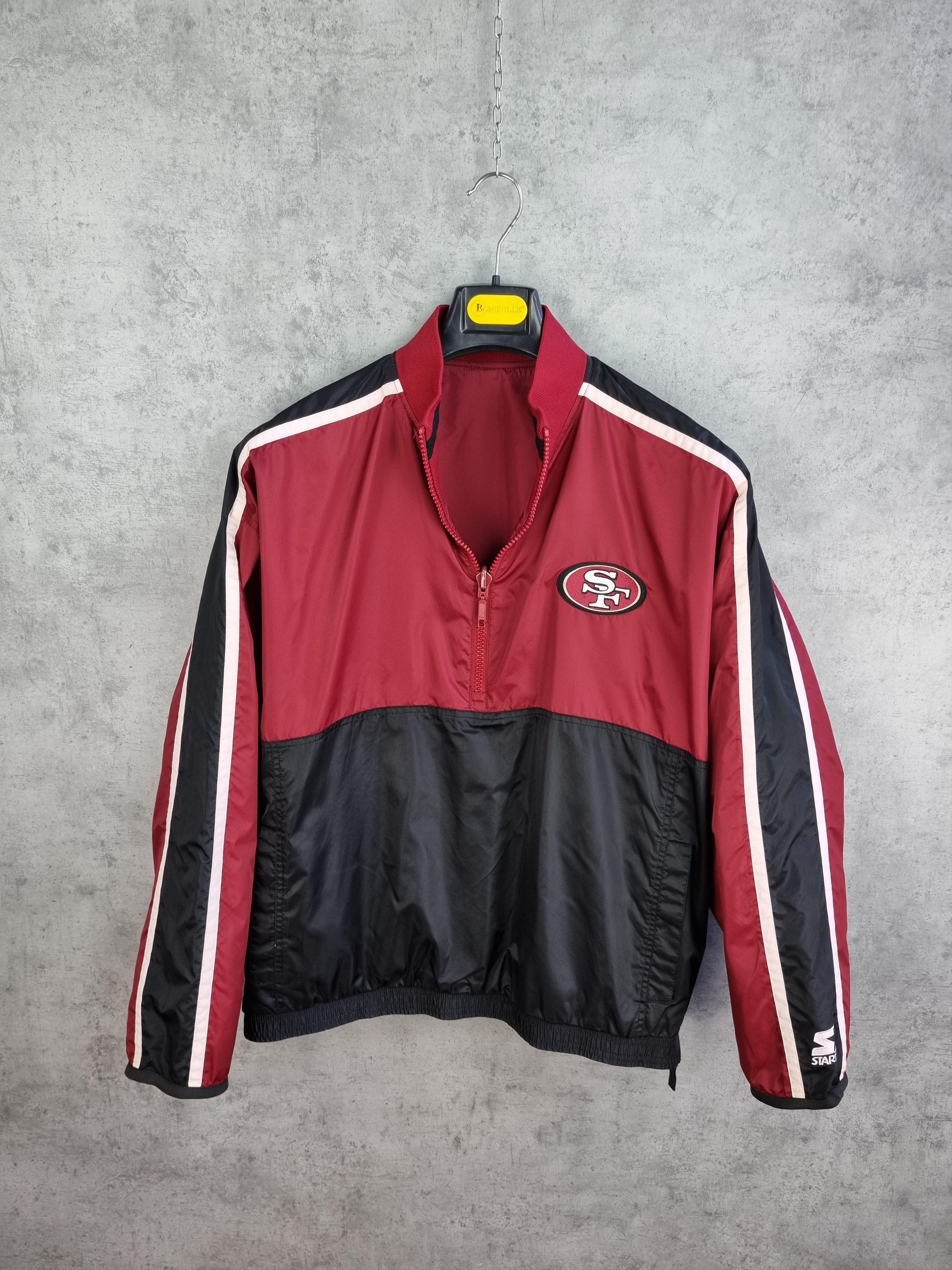 image of San Francisco 49Ers x Starter 2 Sided San Francisco Nfl Starter Team Line Anorak in Mix (Size XL)