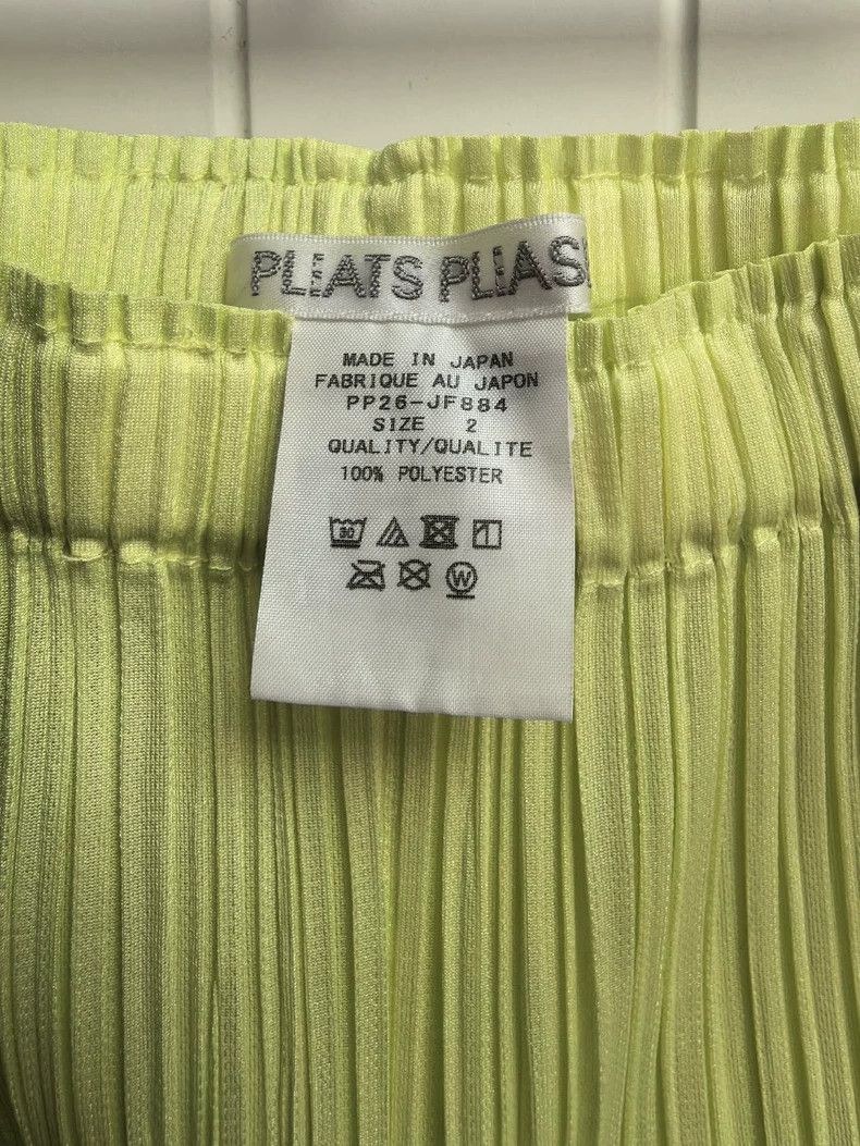 Issey Miyake Issey Miyake size:2 Yellow pleated pants Size 42" / US 20 - 4 Thumbnail