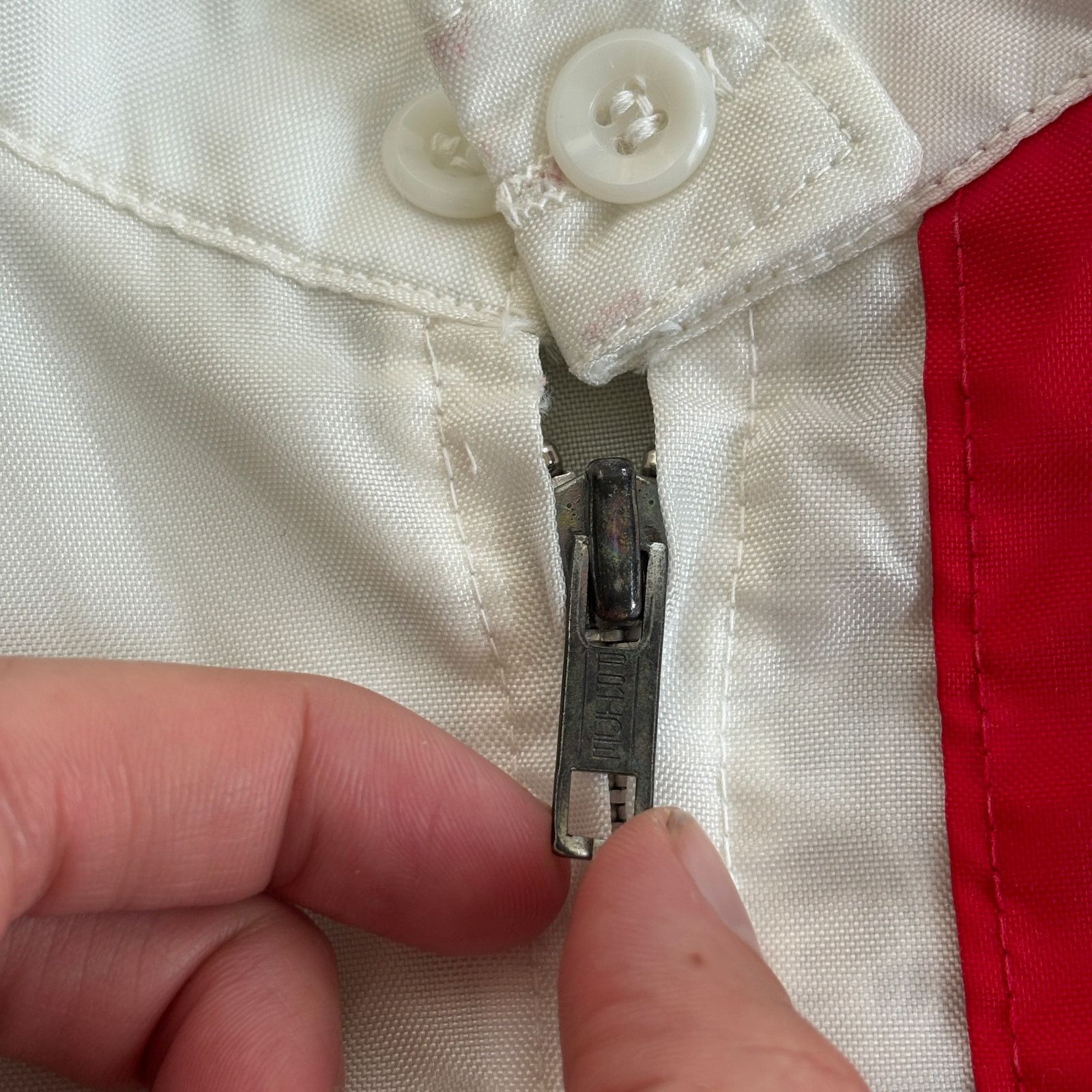 Vintage Vintage 60s Nylon Hesston Car Club Jacket Pride Zipper L Size US L / EU 52-54 / 3 - 4 Thumbnail