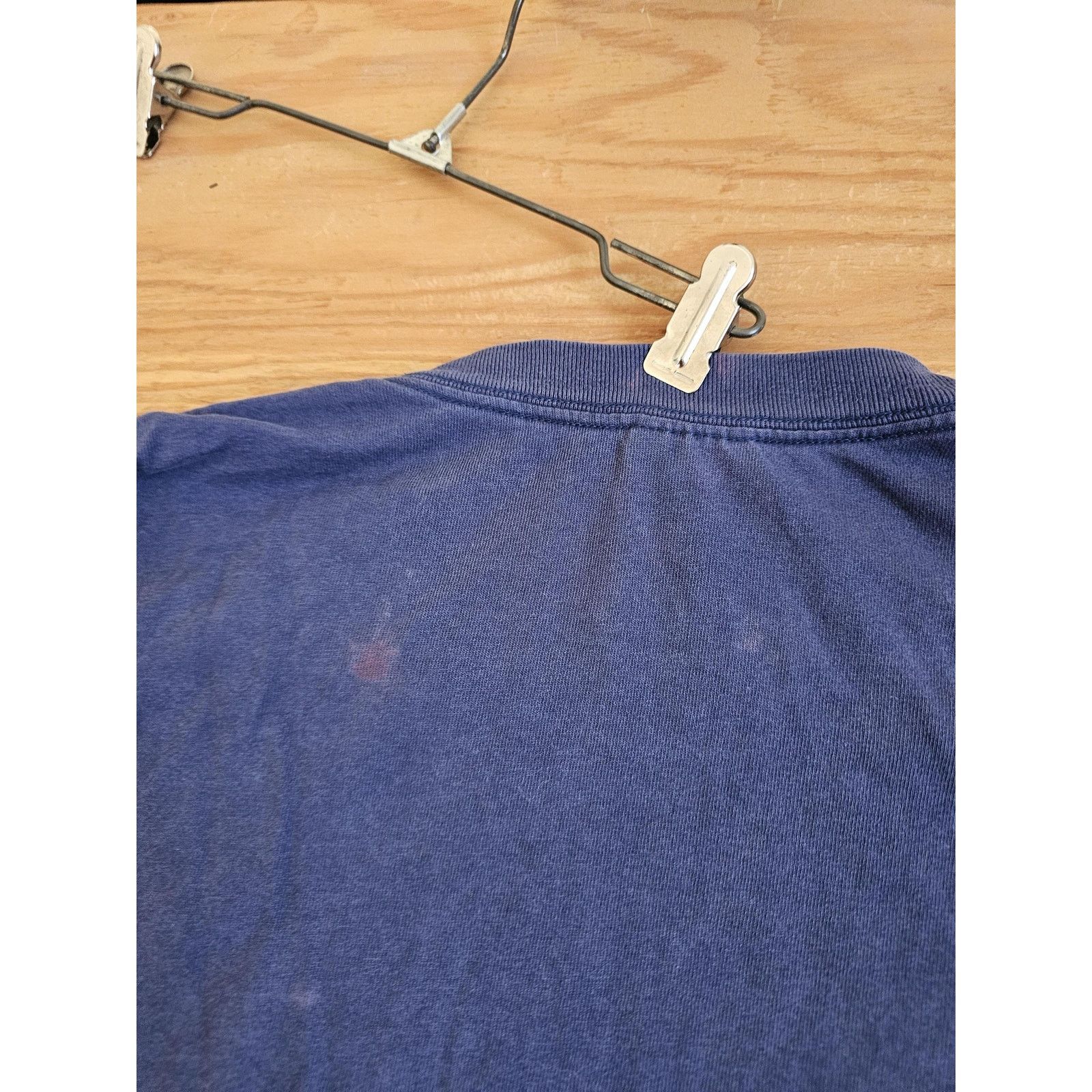 Nike Nike Spellout Small Swoosh Logo Blue Long Sleeve Shirt M 90s Size US M / EU 48-50 / 2 - 6 Thumbnail