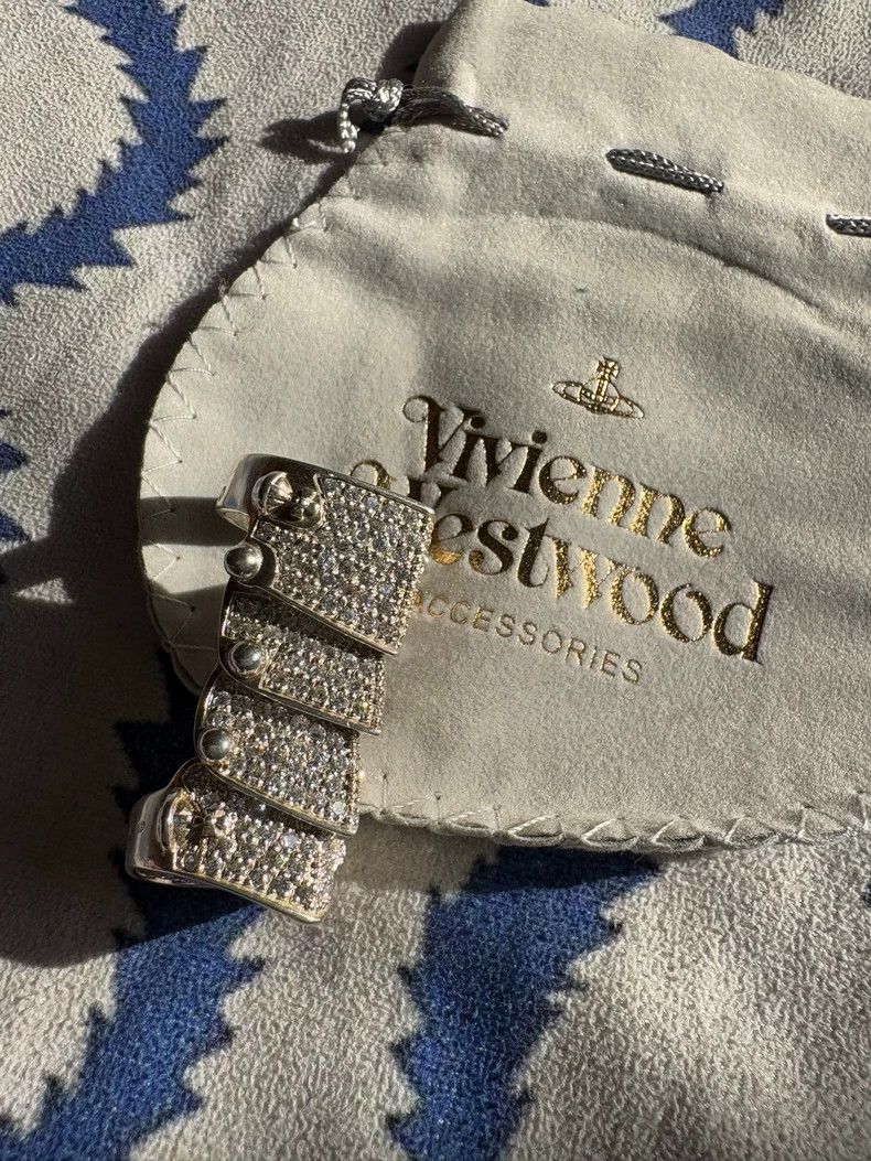 Vivienne Westwood Vivienne Westwood Vintage Saturn early full diamond armor Size ONE SIZE - 2 Thumbnail