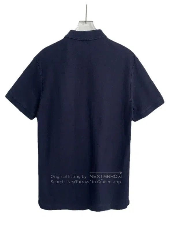 Burberry Burberry Men's Navy Cotton Polo Shirt. Size US M / EU 48-50 / 2 - 2 Thumbnail