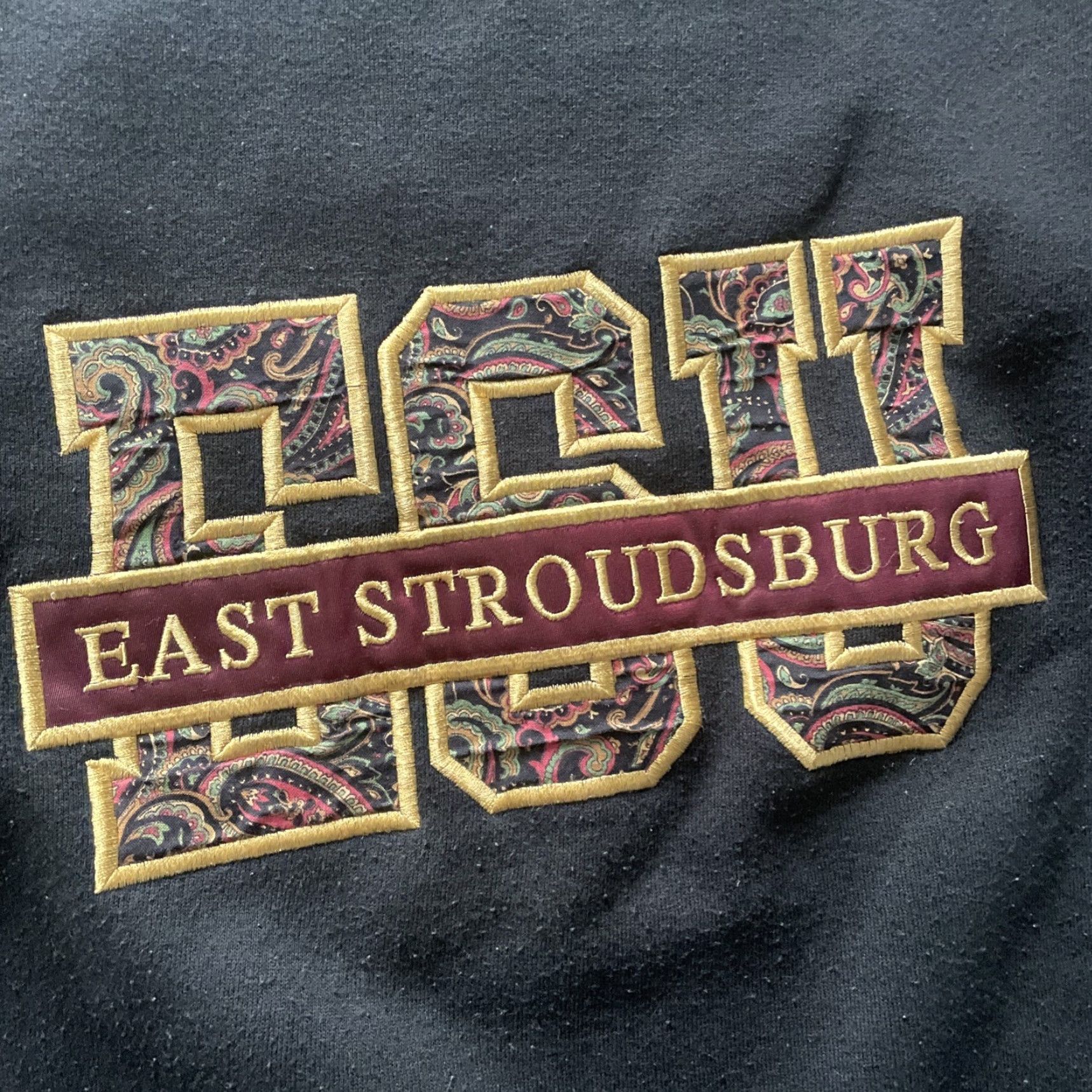 Jansport VINTAGE JanSport Sweatshirt Mens XL ESU College 90s Black Cotton Polyester Fleece Logo Crew Neck Pullover Size US XL / EU 56 / 4 - 4 Thumbnail