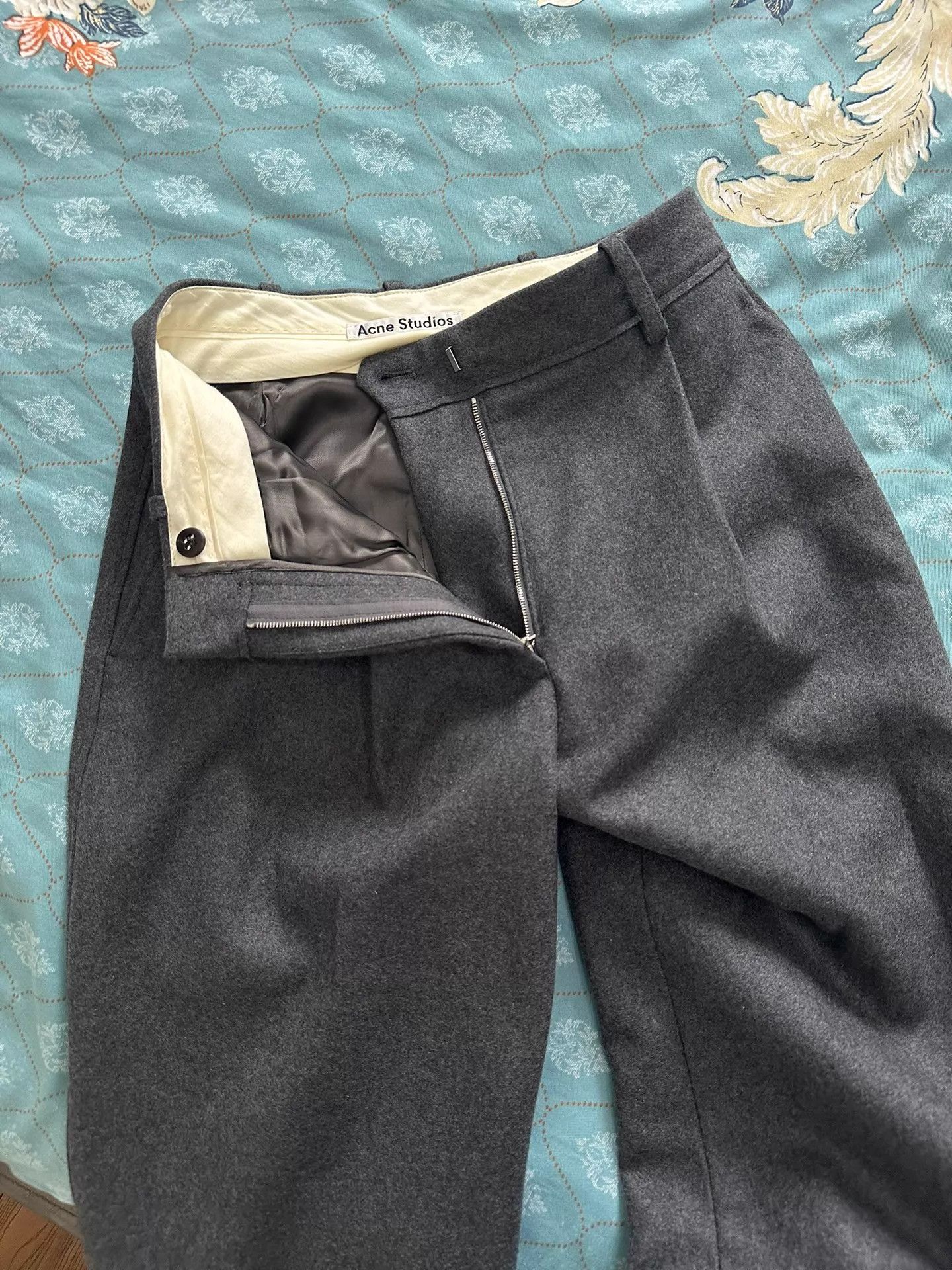 Acne Studios Acne Wool Chino 9/10 Waist 64 Length 90 Size US 32 / EU 48 - 3 Thumbnail