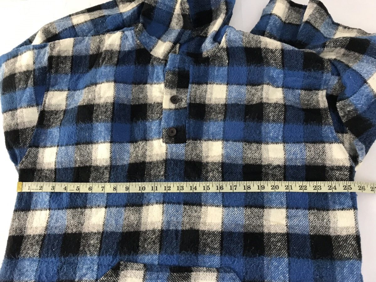 Flannel Oak Pointer Flannel Hooded Jacket Big Pocket Plaid Checked Size US L / EU 52-54 / 3 - 7 Thumbnail