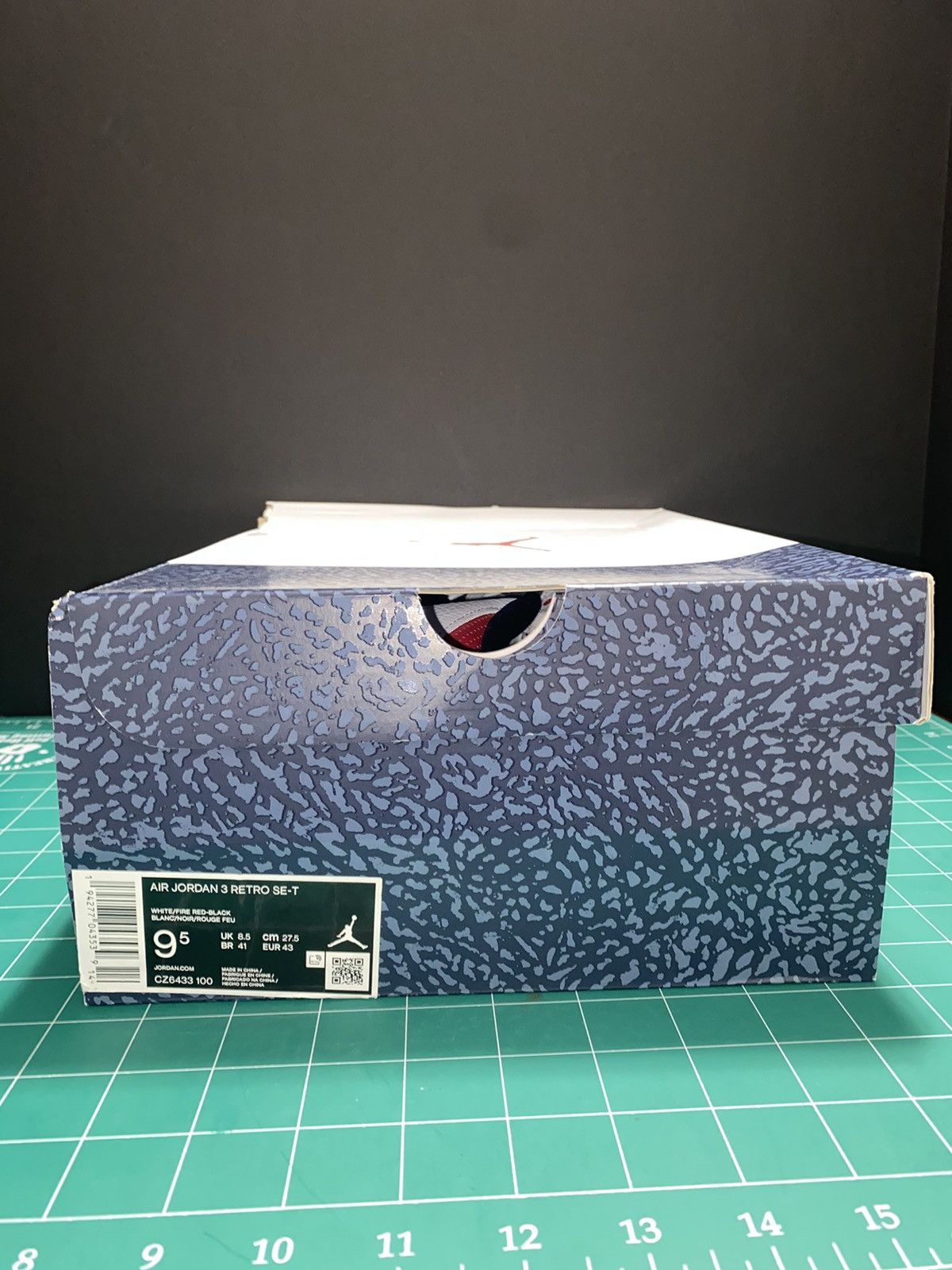 Jordan Brand × Nike Air Jordan 3 SE-T 'Fire Red' Japan Exclusive Size US 9.5 / EU 42-43 - 15 Thumbnail
