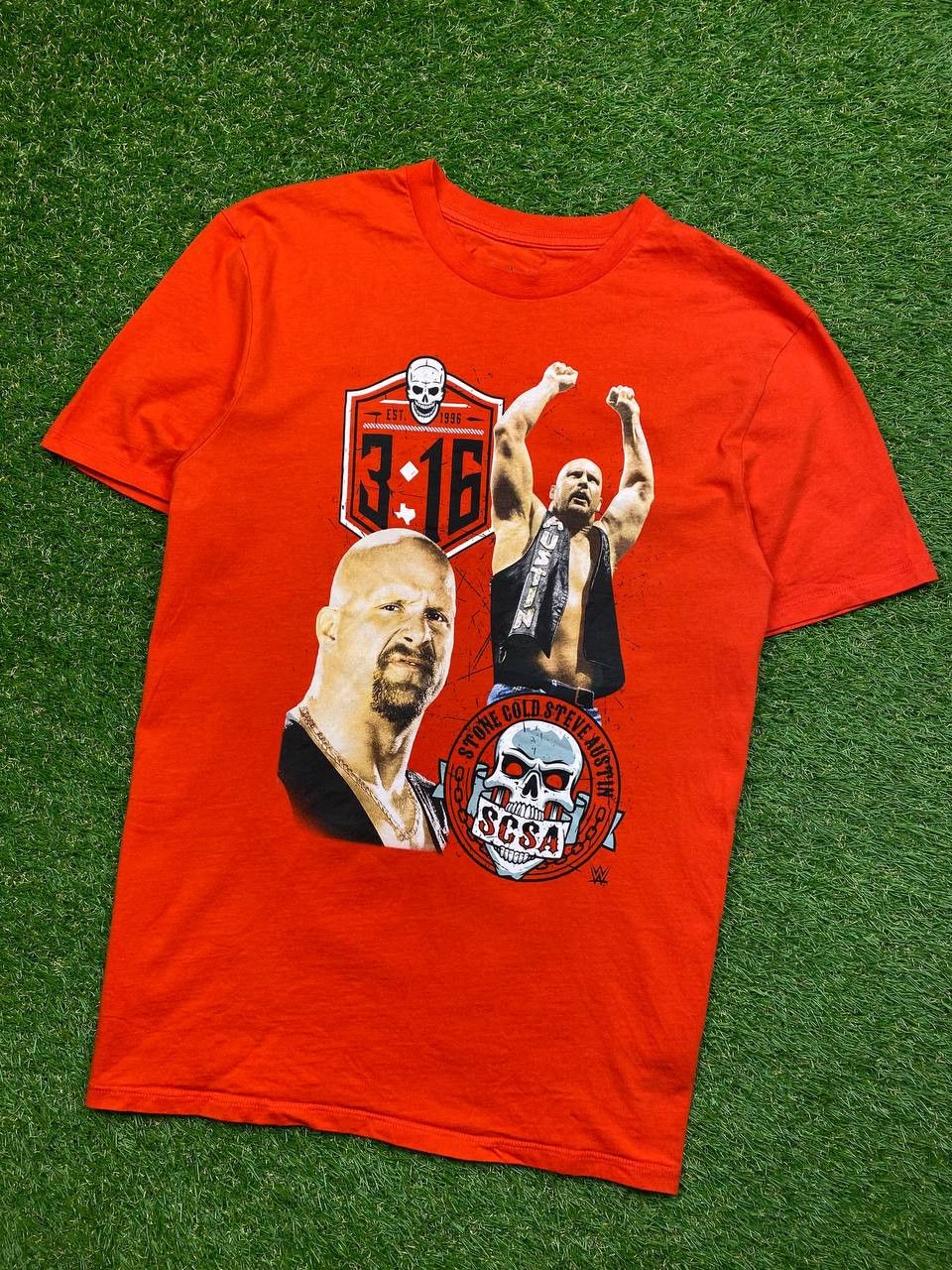 Vintage × Wwe × Wwf Y2K Vintage WWE Stone Cold Tee 3:16 scsa | Grailed