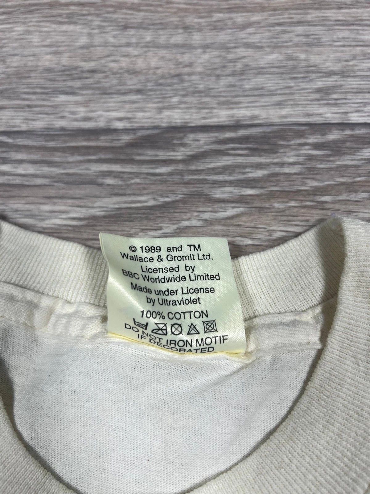 Vintage Wallace and Gromit 1989 Officially Licensed Shirt Size US XL / EU 56 / 4 - 7 Thumbnail
