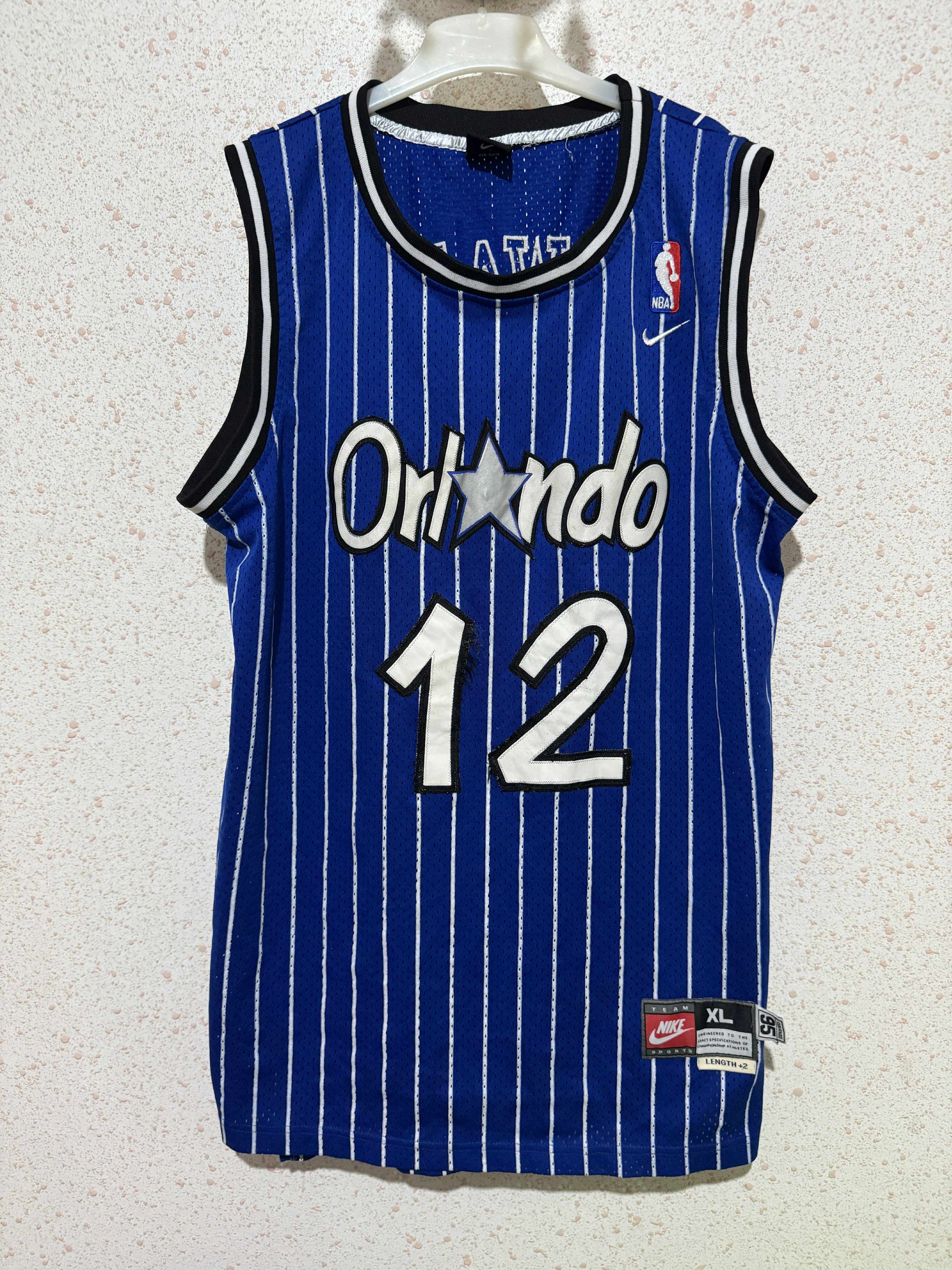 Nike Orlando Magic 90s Vintage Nike Jersey Howard #12 Size US XL / EU 56 / 4 - 1 Thumbnail