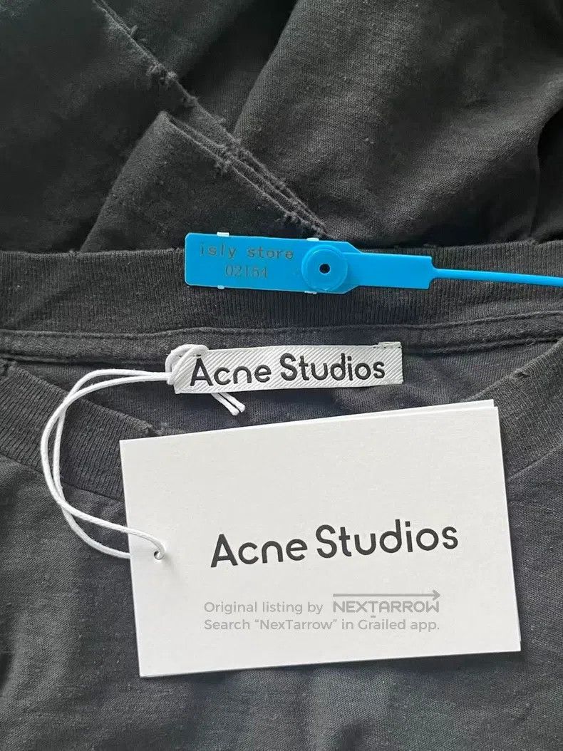 Acne Studios Acne Studios 1996 Series Letter Print Crewneck Short Sleev Size US S / EU 44-46 / 1 - 4 Thumbnail